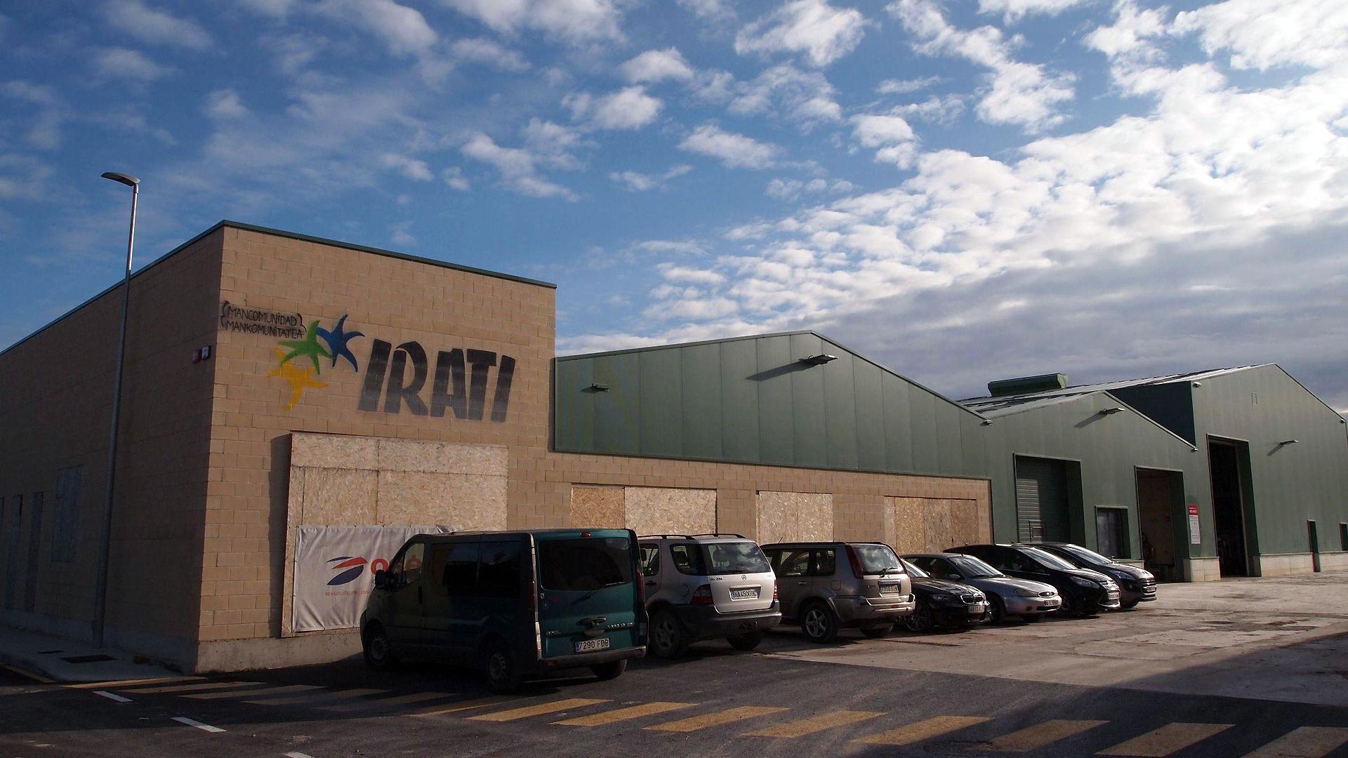 Instalaciones de la Mancomunidad de Residuos Sólidos Urbanos Irati en Aoiz