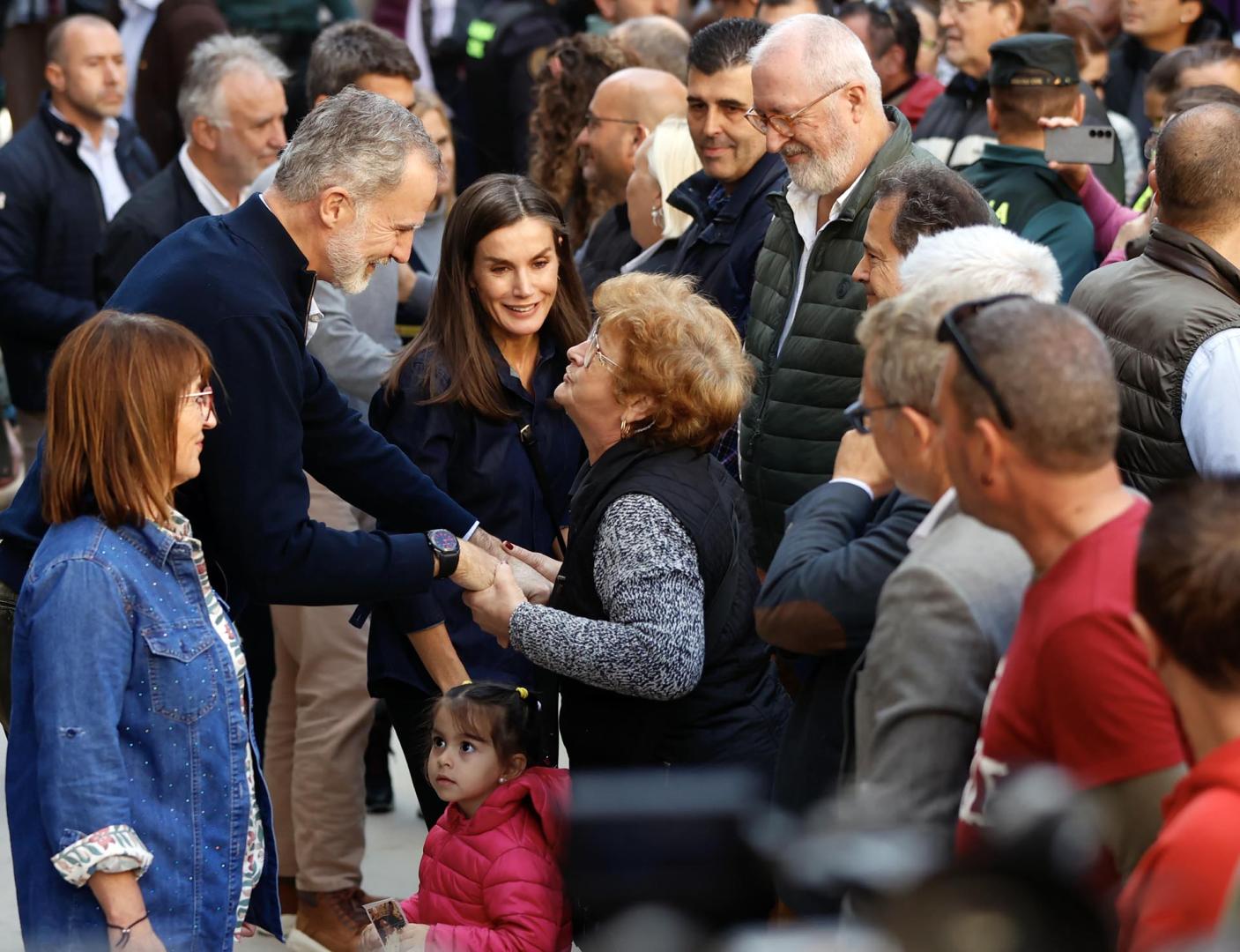 Fotos de la visita de los Reyes a Chiva (Valencia), afectado por la DANA.