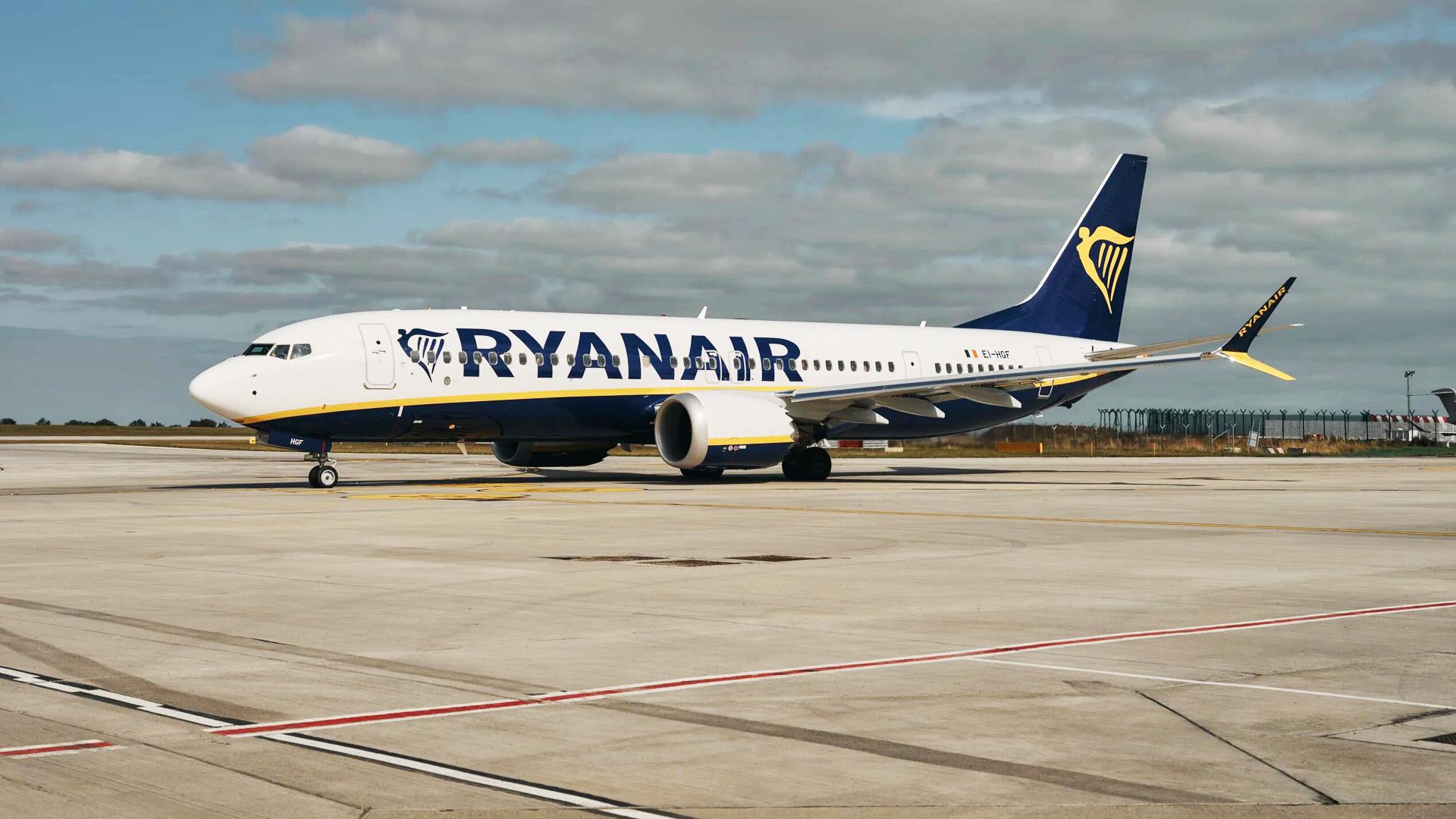 Avión de Ryanair