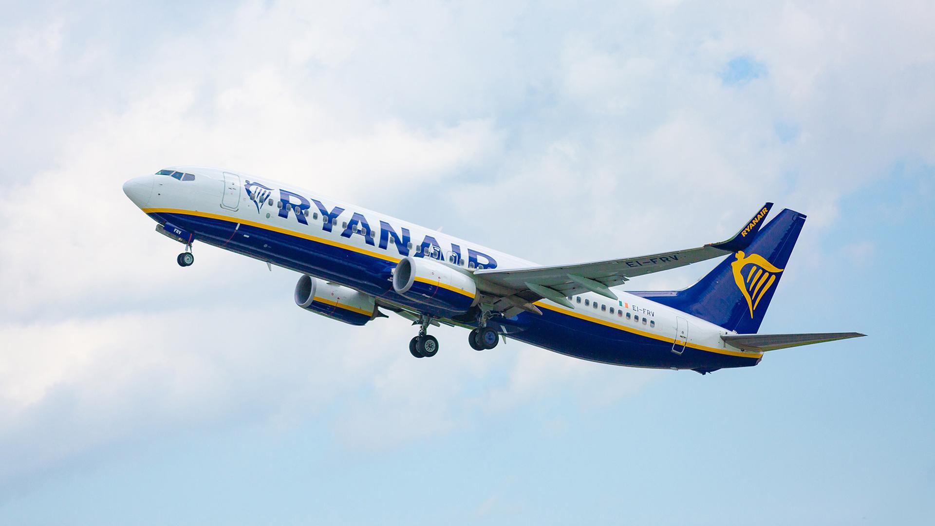Avión de Ryanair