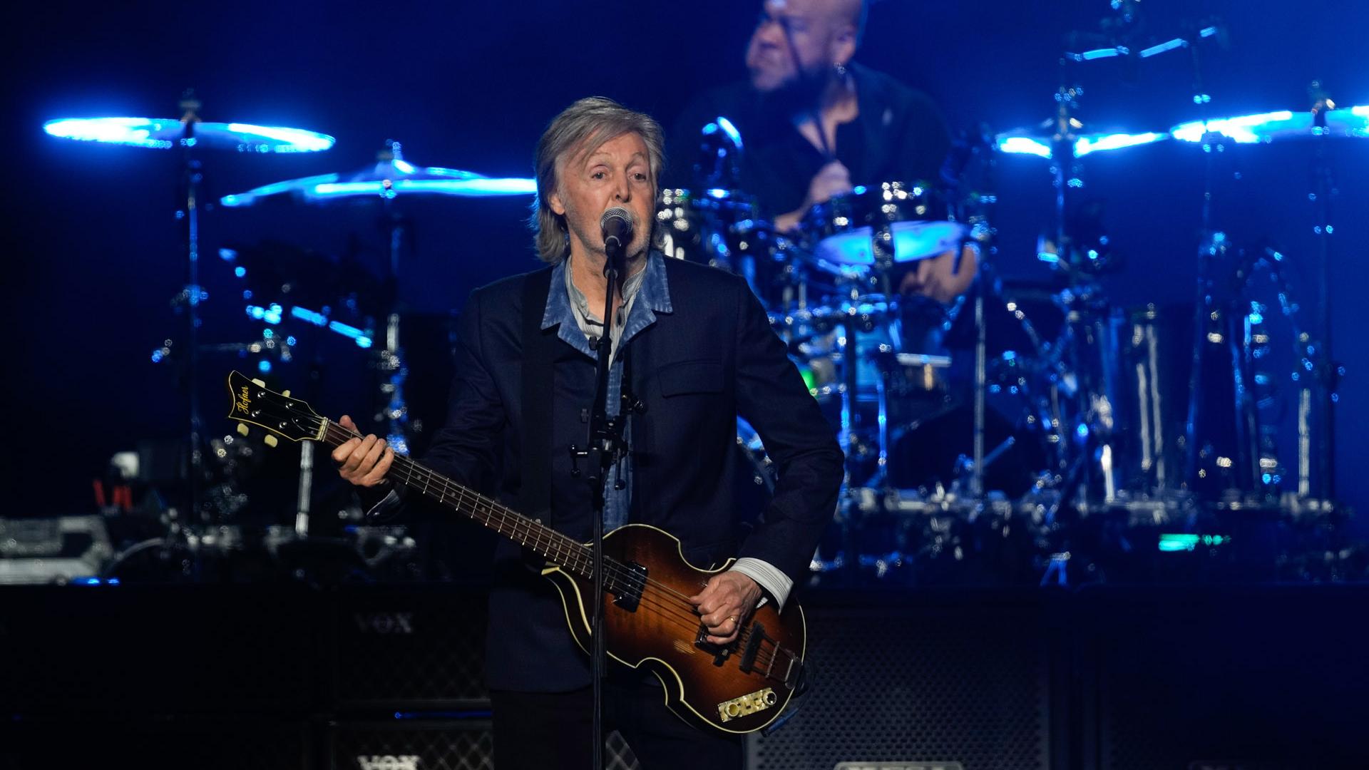 Paul McCartney, en su concierto en el Wizink Center