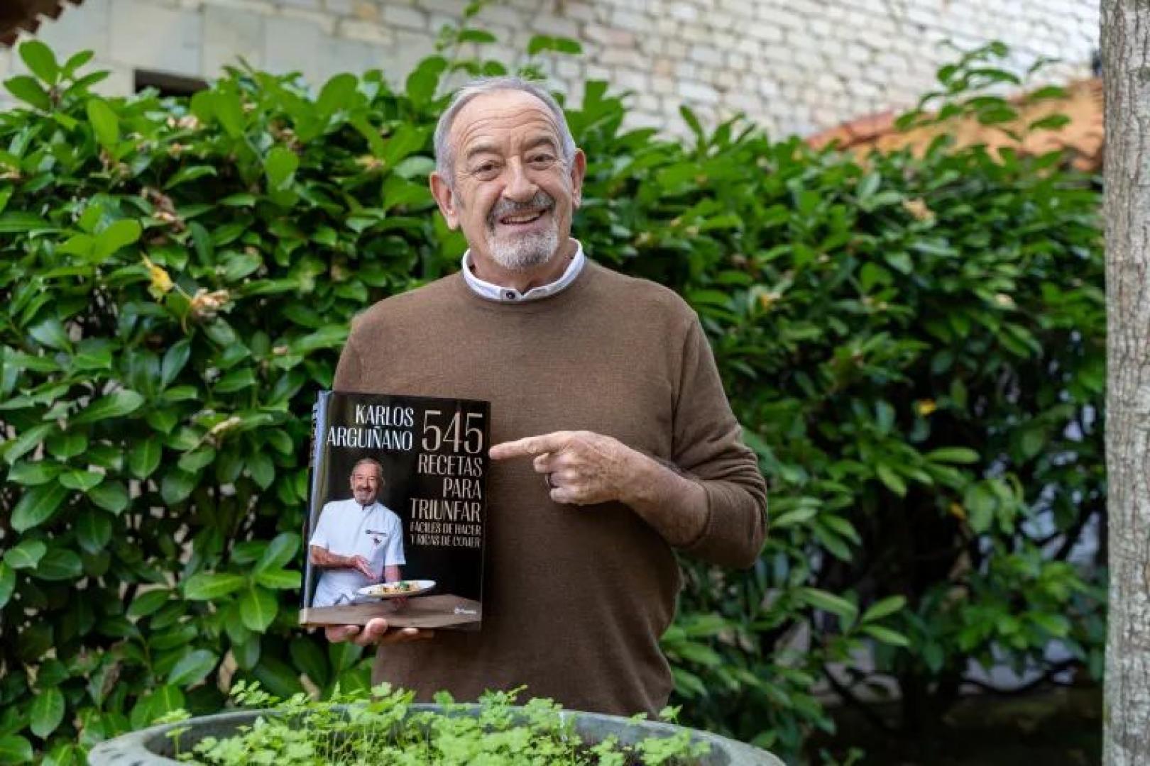 Karlos Arguiñano encabeza las ventas de libros de no ficción.