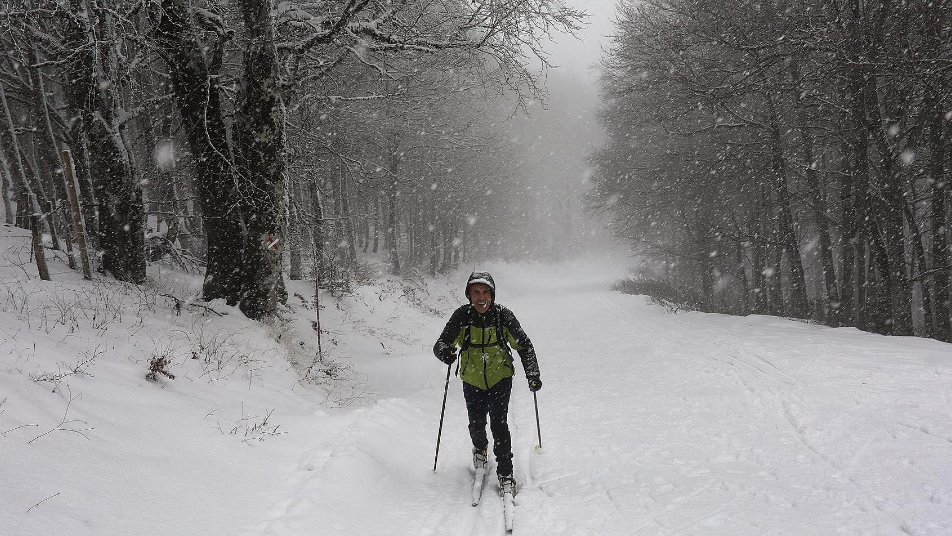 Fotos de la nieve en el Pirineo Navarro