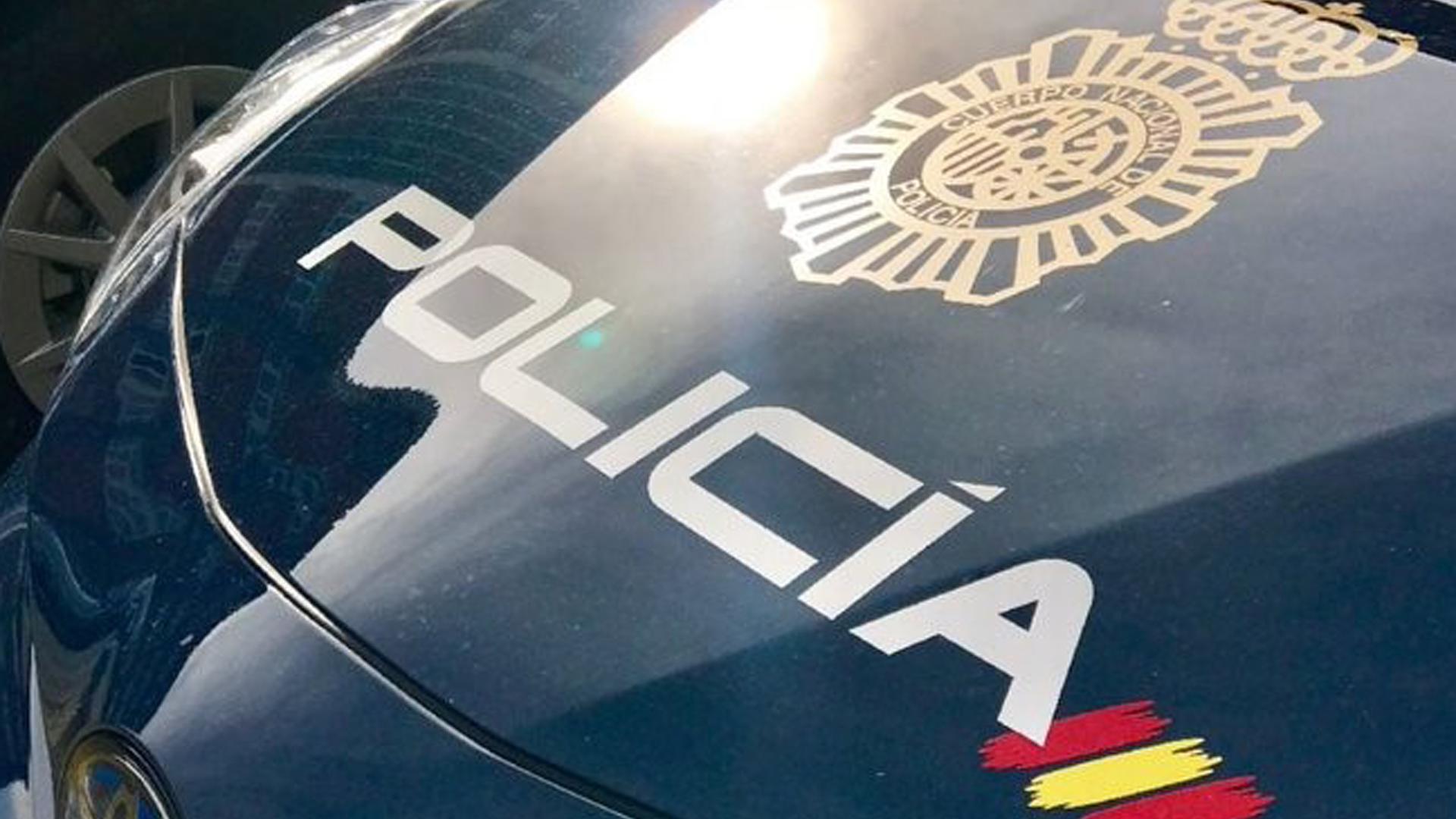 Un vehículo de la Policía Nacional
