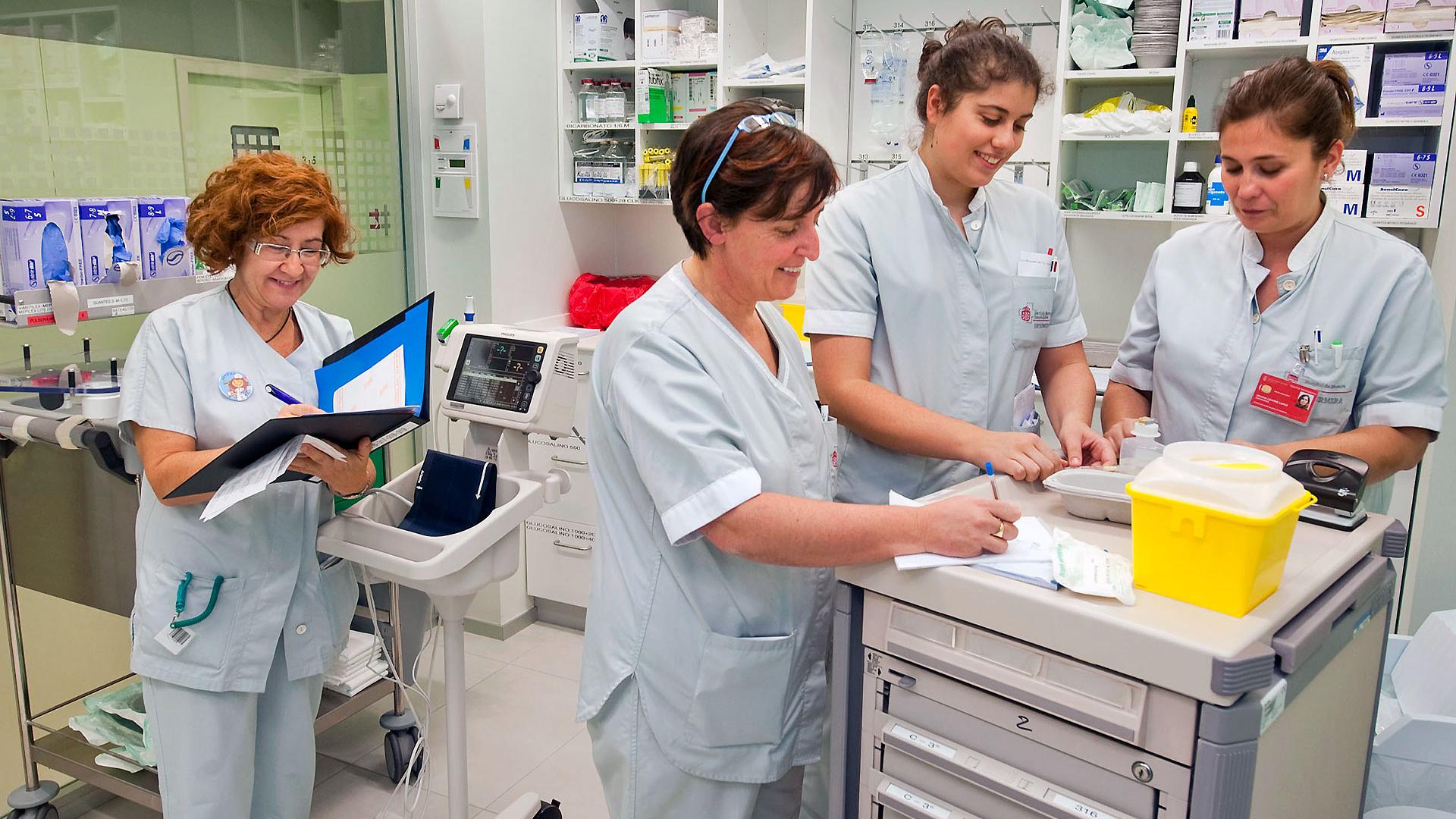 Enfermeras del Servicio Navarro de Salud-Osasunbidea
