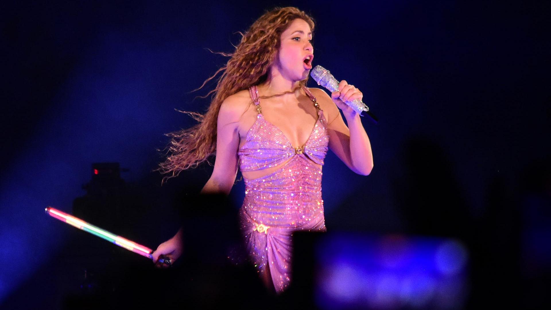 Shakira, en su concierto en Barranquilla