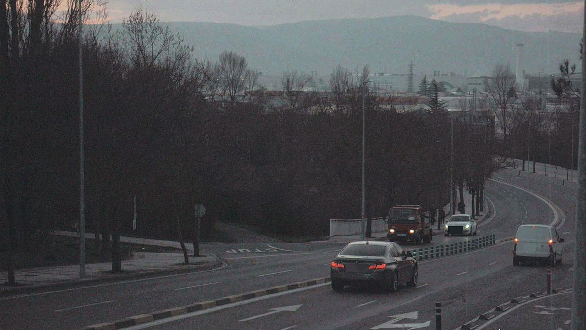 El coche a 132 km/h fotografiado por el radar en Miluce