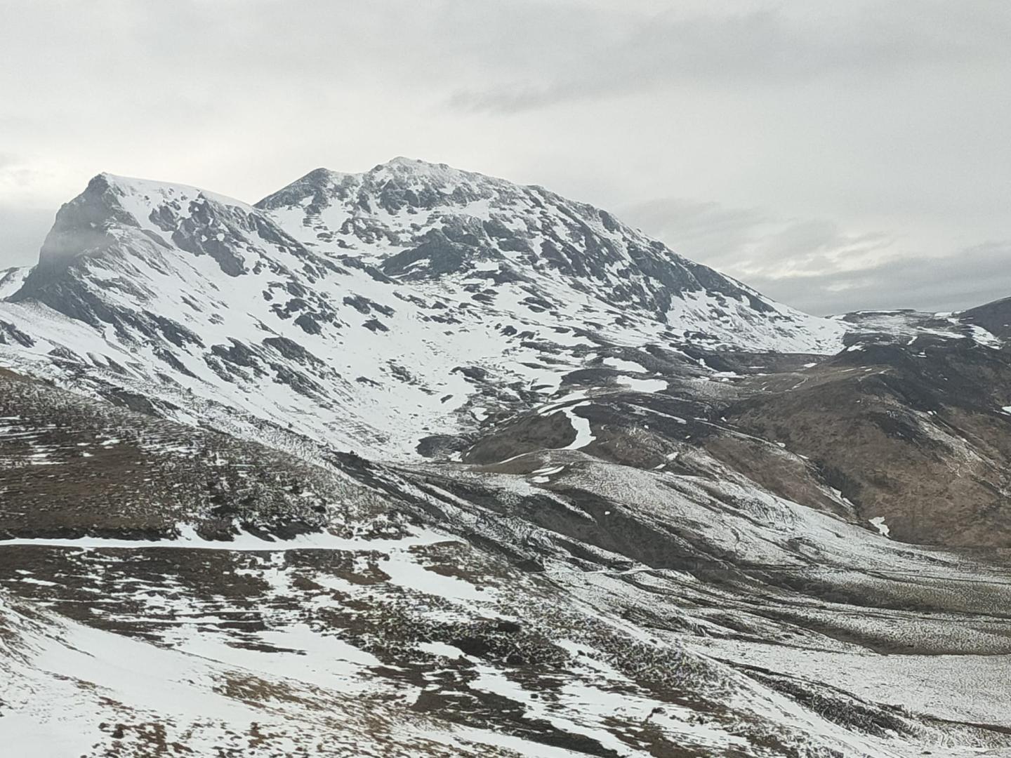 Foto de la nieve en Belagua