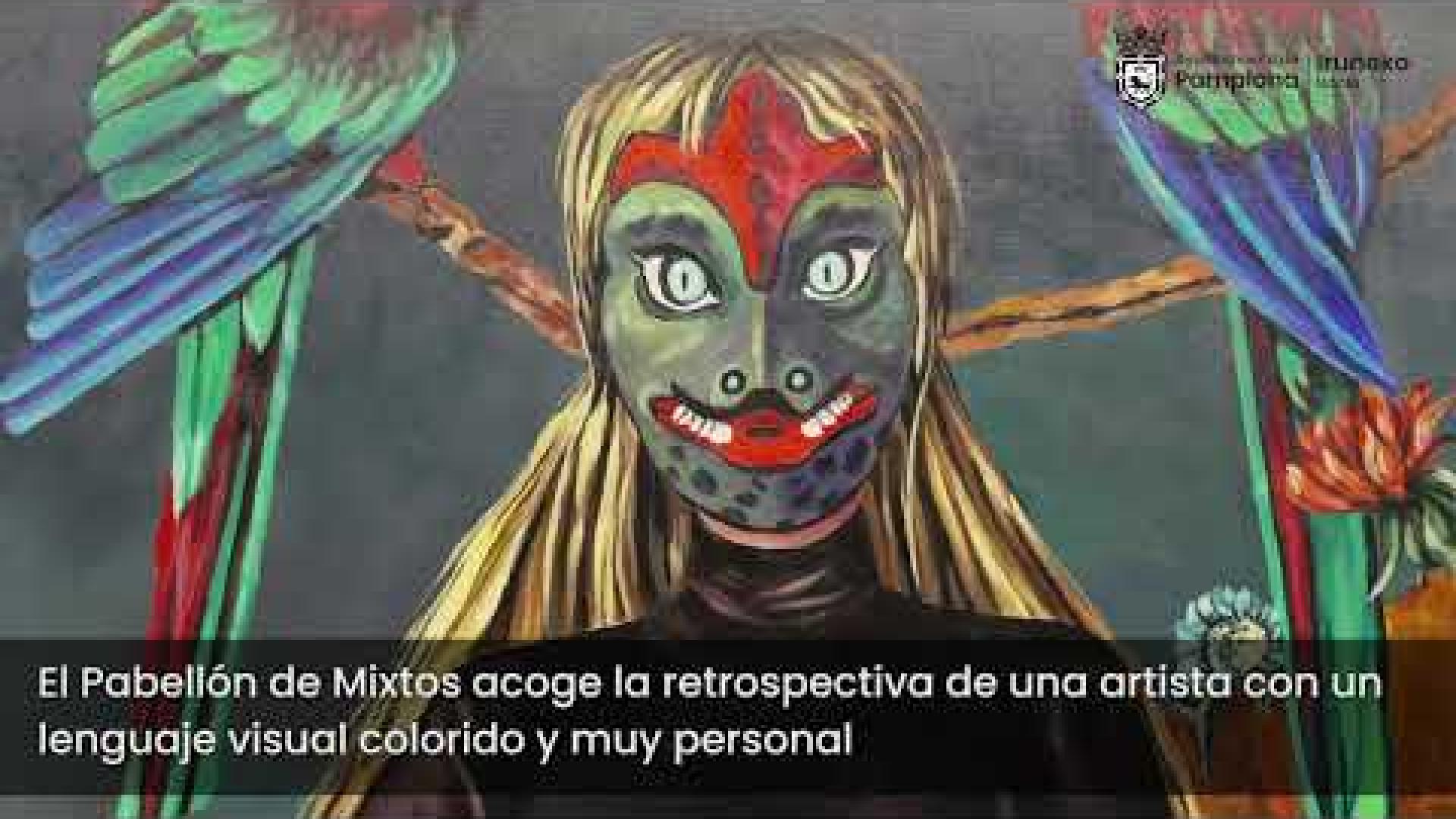 Exposición de Cybèle Varela en la Ciudadela de Pamplona