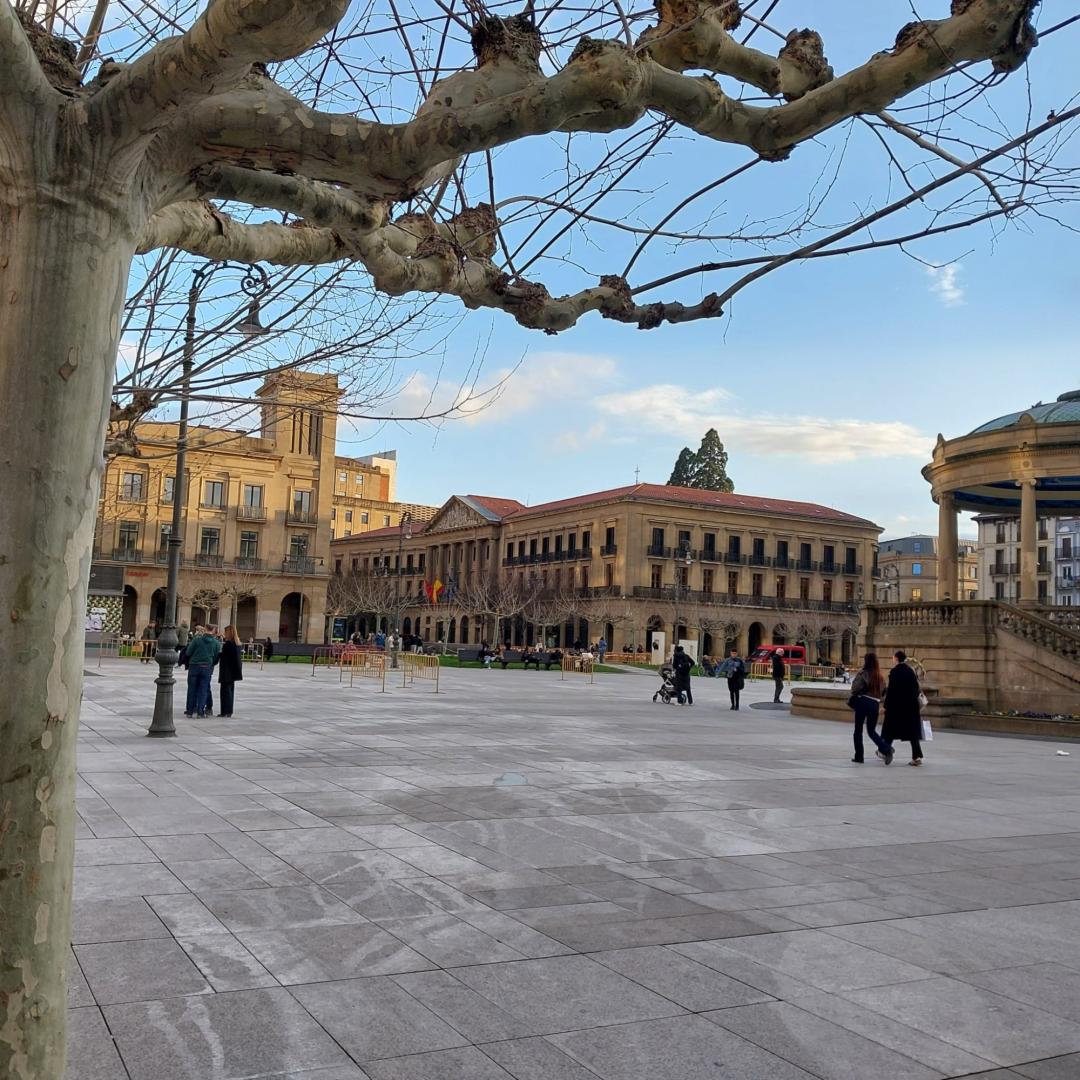 Plaza del Castillo de Pamplona. /