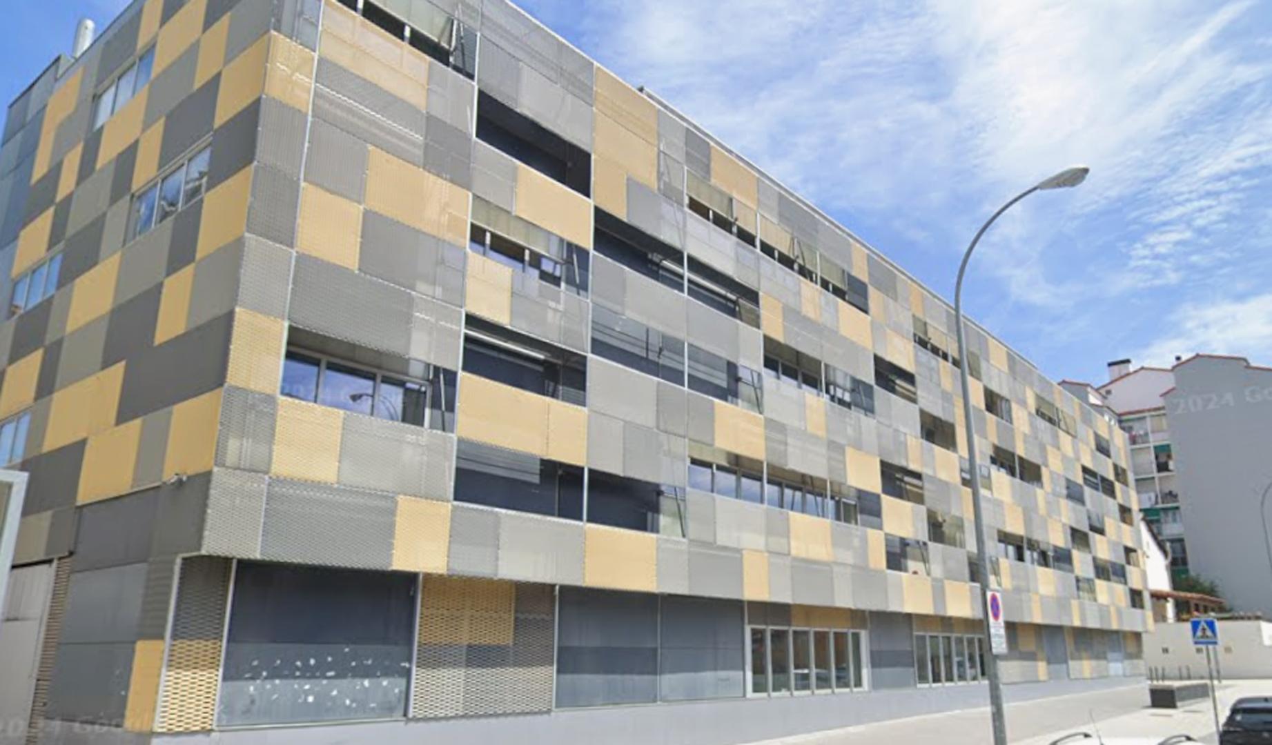 Trasera del Ayuntamiento de Burlada