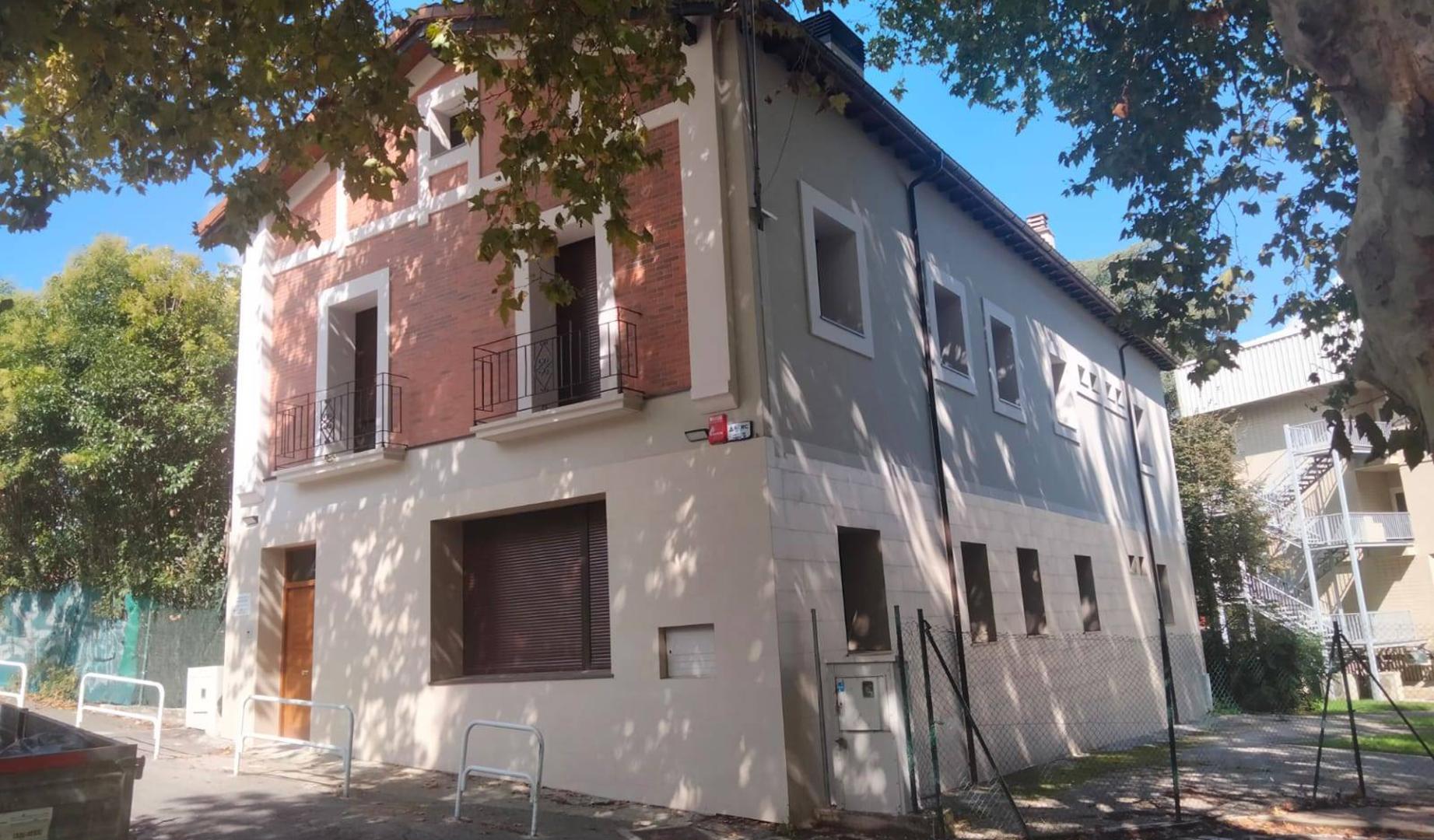 Nuevo Centro de Observación y Acogida de menores en la residencia Félix Echegaray de la calle Vergel, que ha sustituido al COA de Ilundáin