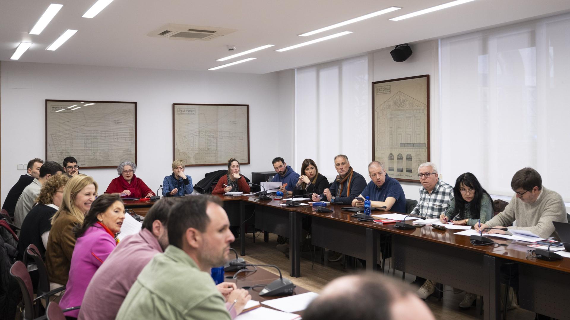 Reunión esta mañana de la Mesa General de Función Pública.
