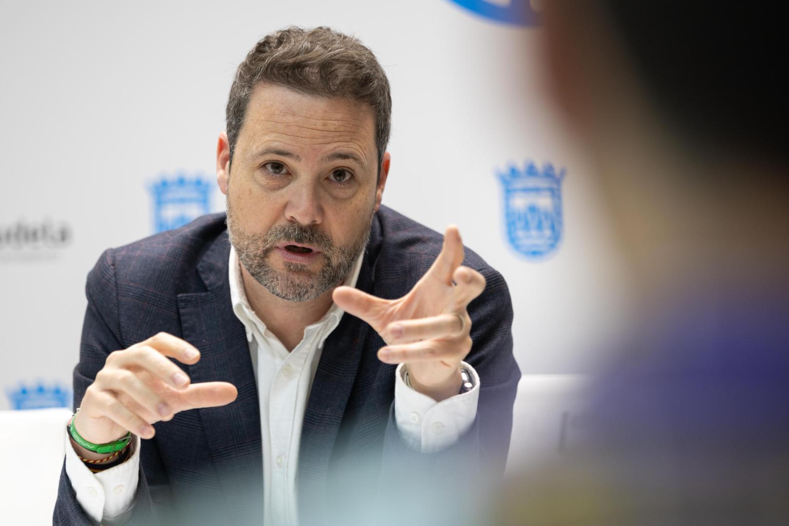 El alcalde de Tudela, Alejandro Toquero Gil
