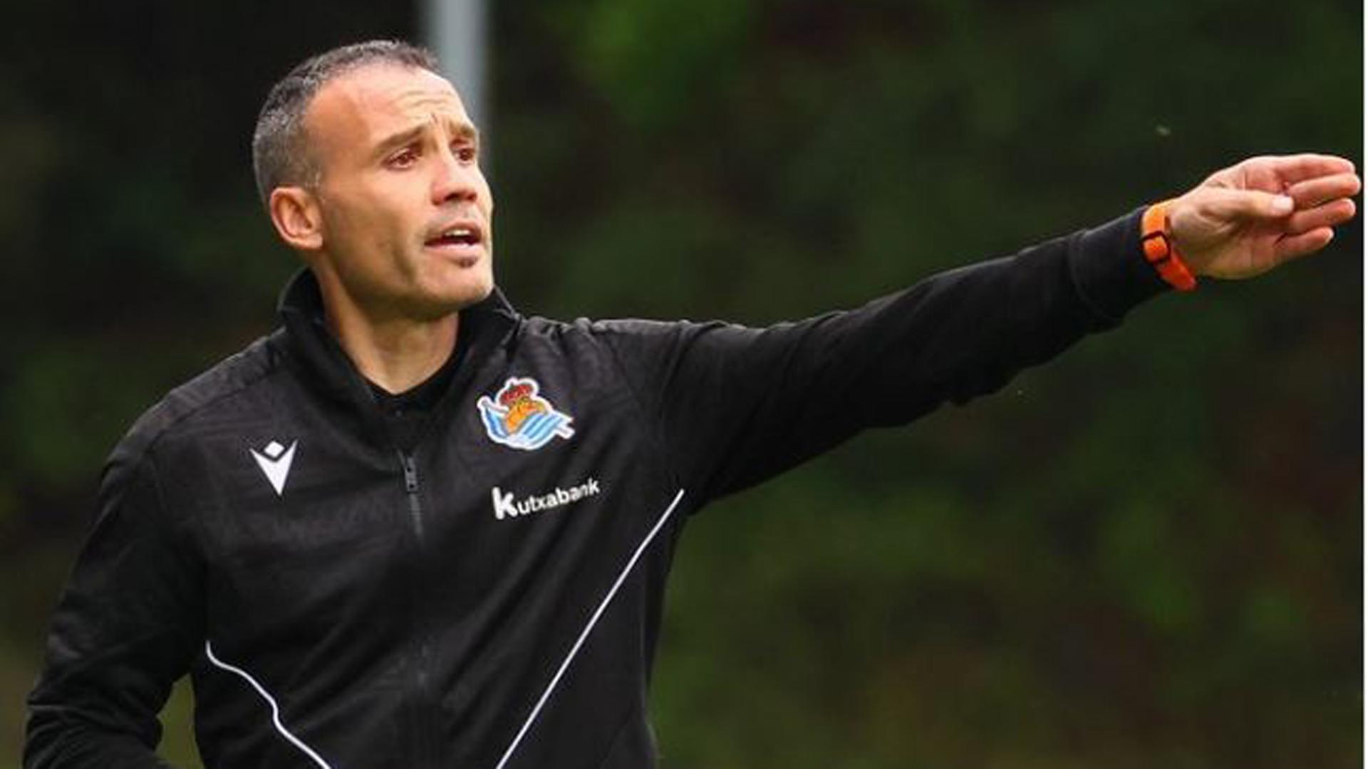 Sergio Francisco, entrenador de la Real Sociedad para la próxima temporada