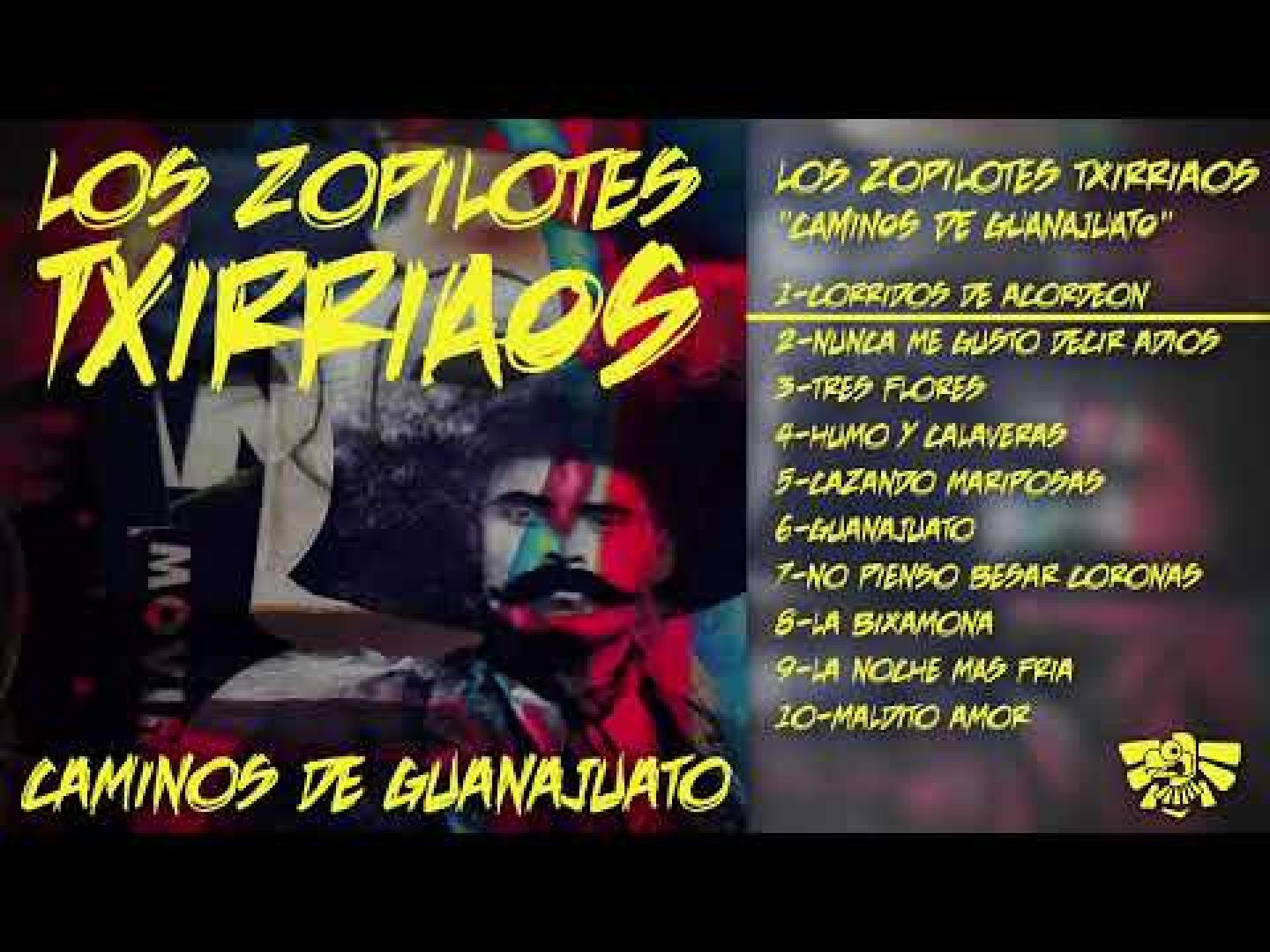'Corridos de acordeón' de Los Zopilotes Txirriaos