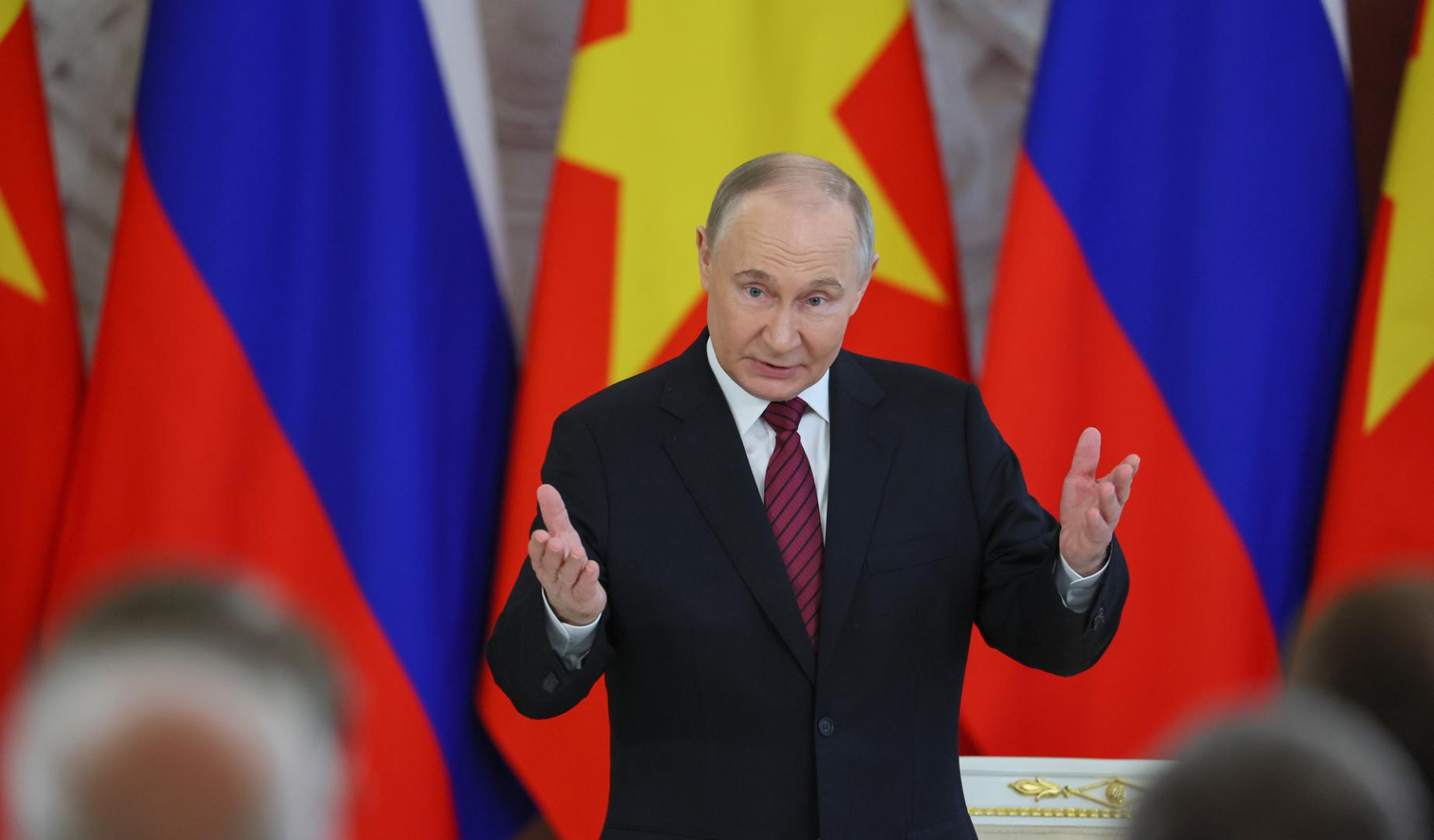 Imagen reciente de Vladimir Putin