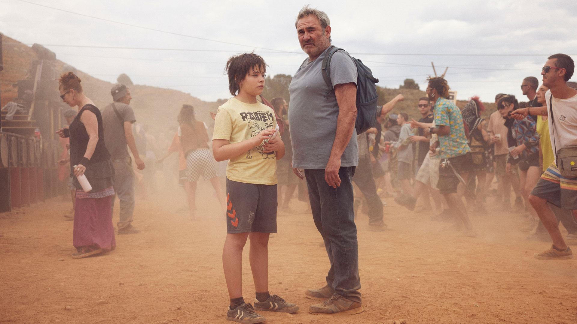 Fotograma de la película 'Sirat', del director franco español Oliver Laxe