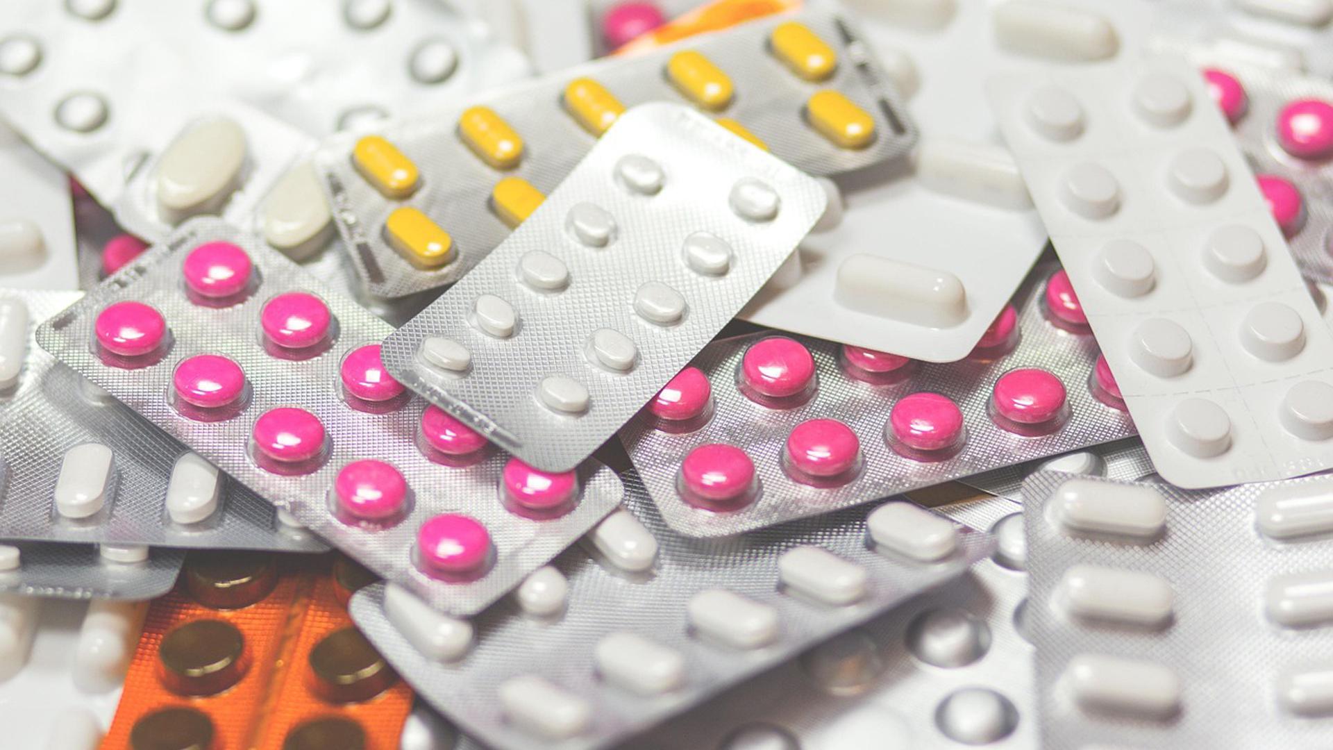 Diferentes medicamentos