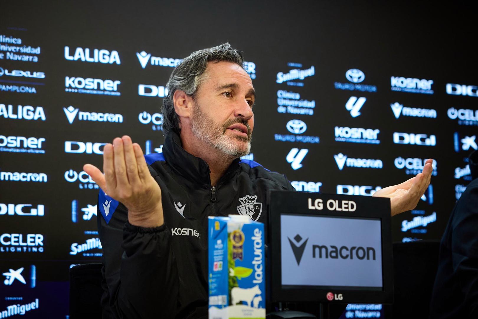 Fotos del último entrenamiento de Osasuna con Vicente Moreno en Tajonar.