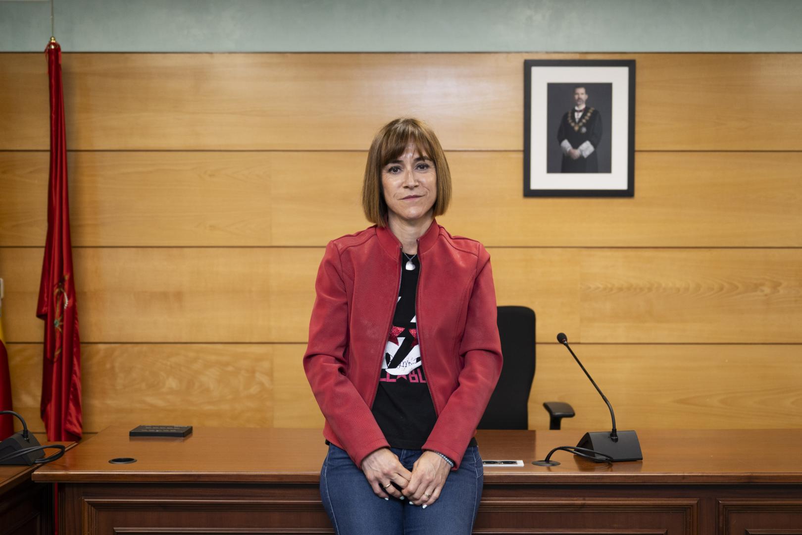 Esther Fernández Arjonilla, titular del Juzgado de lo Penal nº 5 de Pamplona