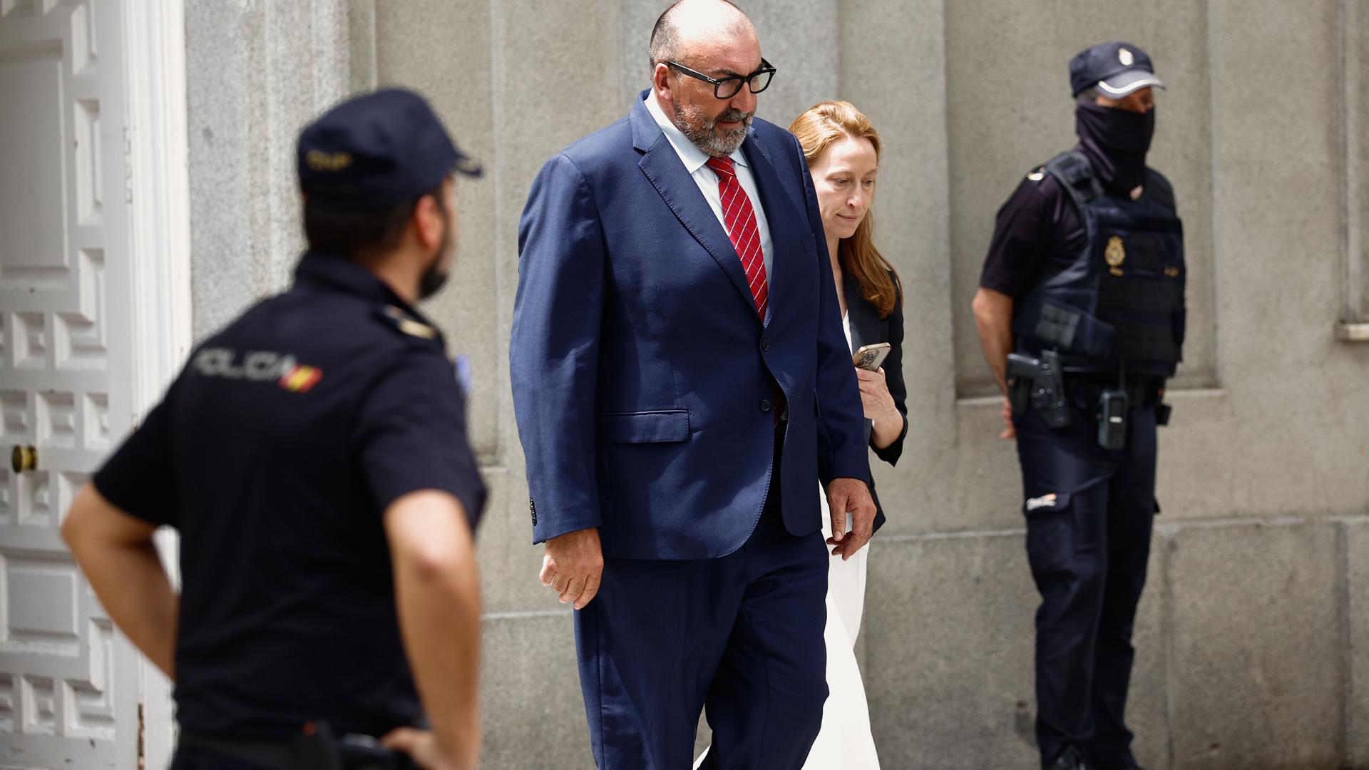 Koldo García sale del Tribunal Supremo tras declarar el 23 de junio