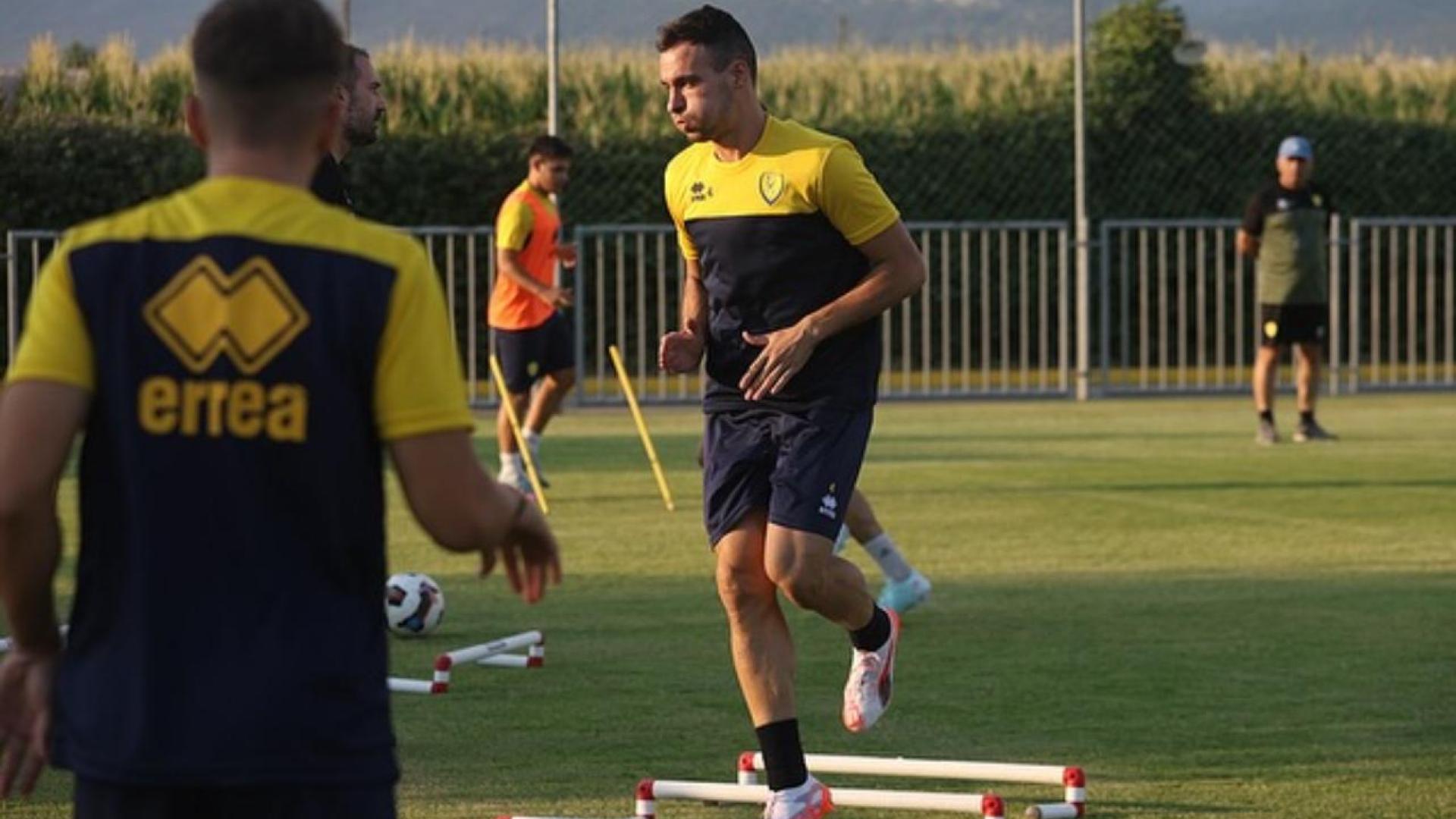 Unai García, con su nuevo equipo