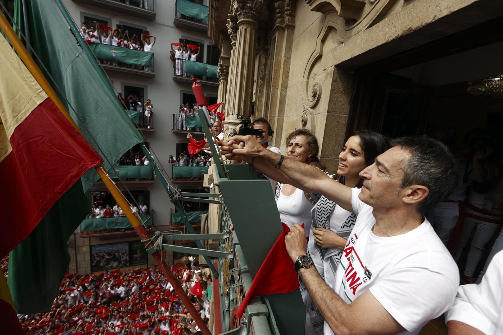 Chupinazo San Fermín 2025.