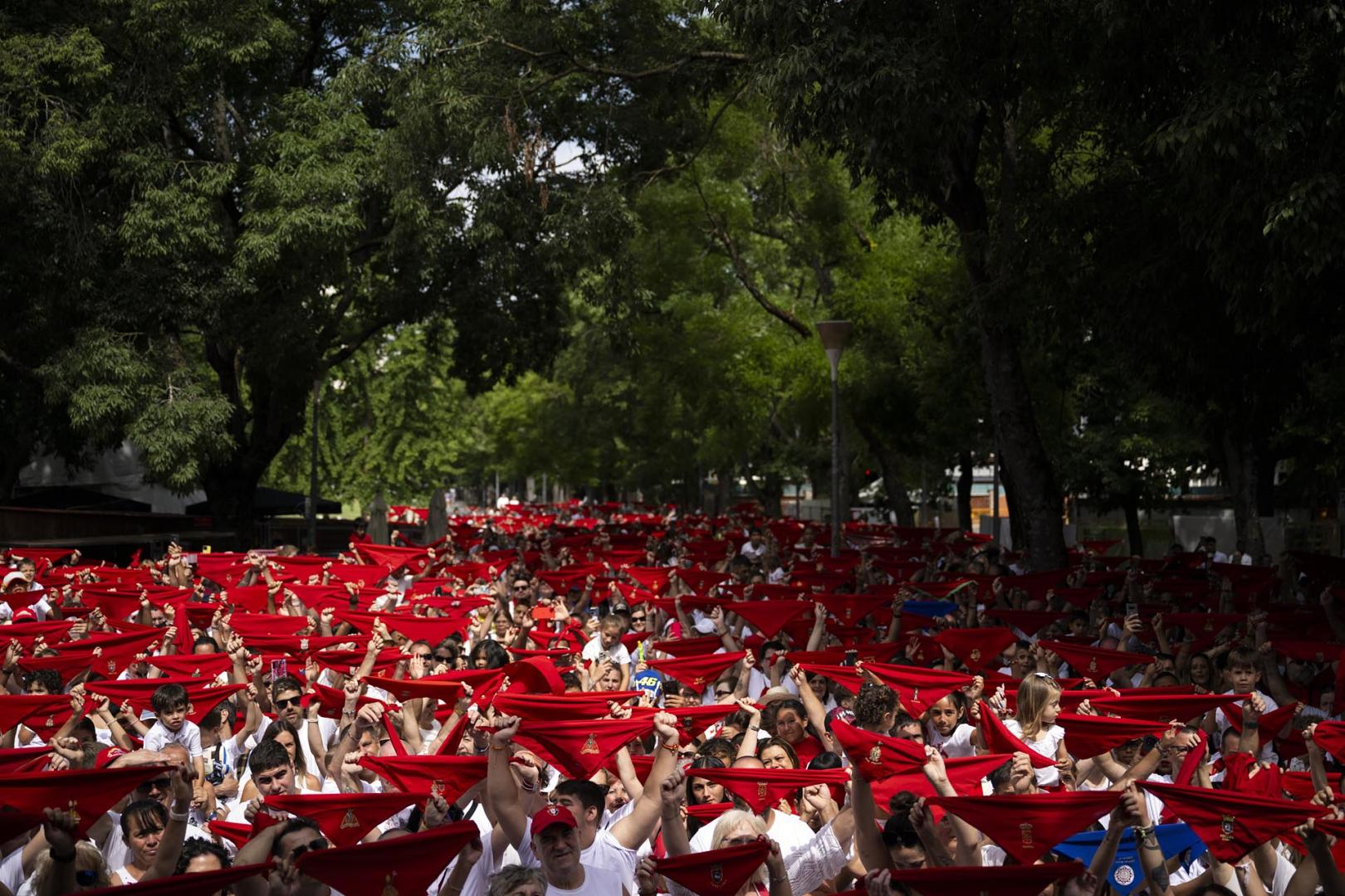 Chupinazo San Fermín 2025 en Antoniutti.