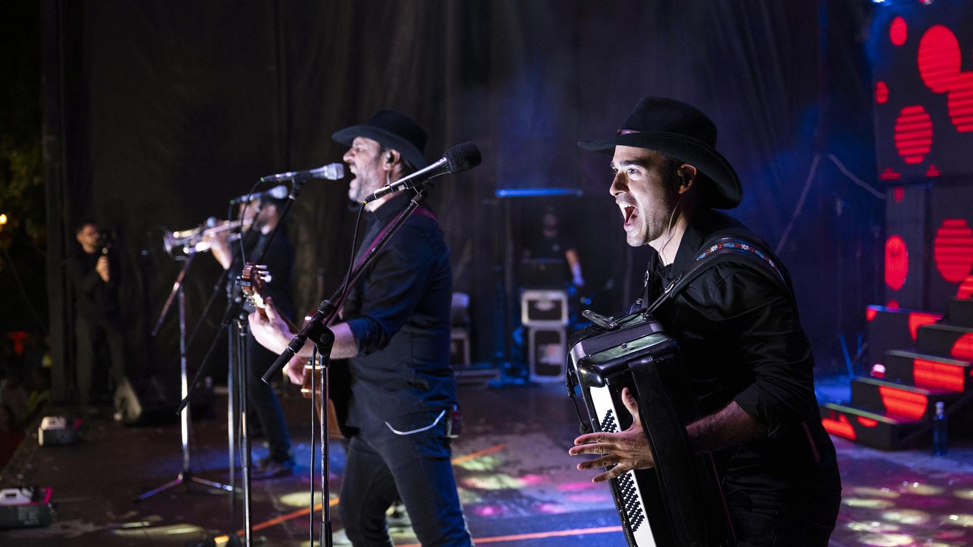 Fotos del concierto de Puro Relajo en San Fermín 2025 en Antoniutti. |