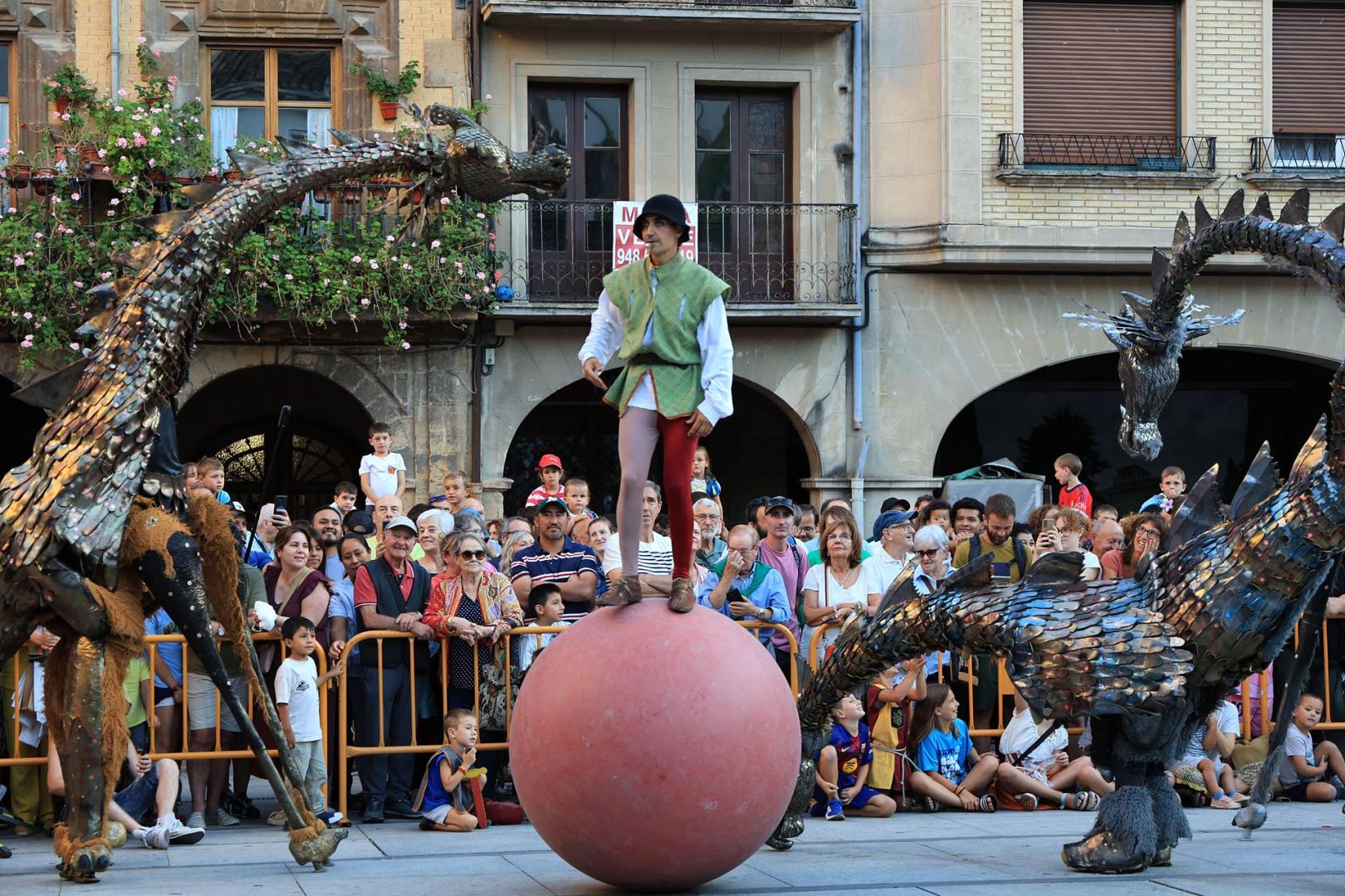 Pregón del inicio de la Semana Medieval de Estella 2025 este lunes, 21 de julio /