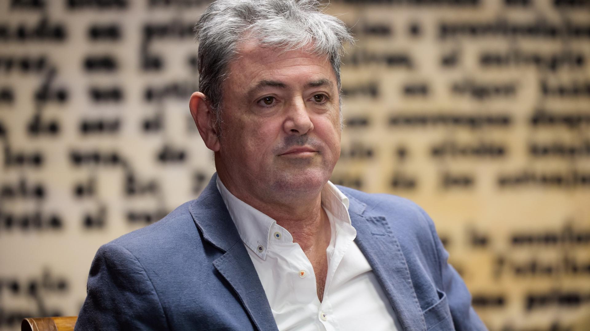 El socio de Servinabar 200, Joseba Antxon Alonso Egurrola,  durante su comparecencia en la Comisión de Investigación sobre el ‘caso Koldo’, en el Senado.