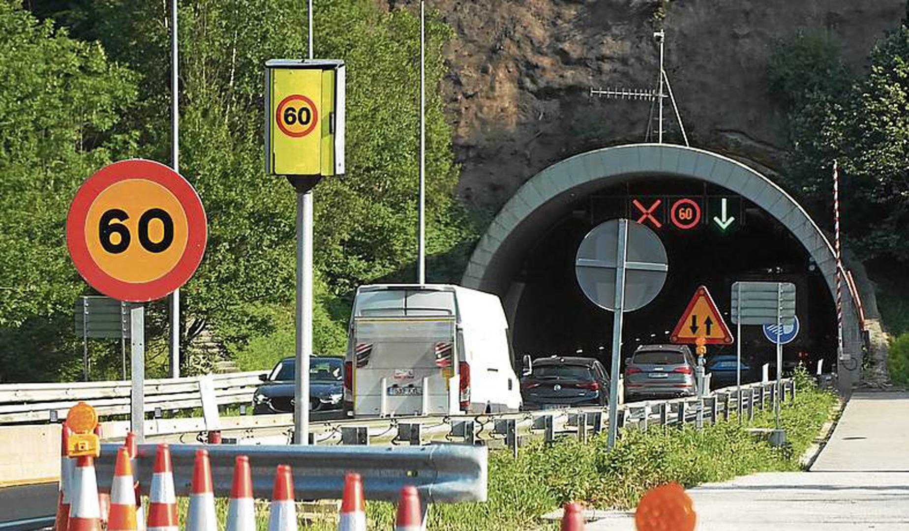 Uno de los radares instalados en la entrada de Belabieta