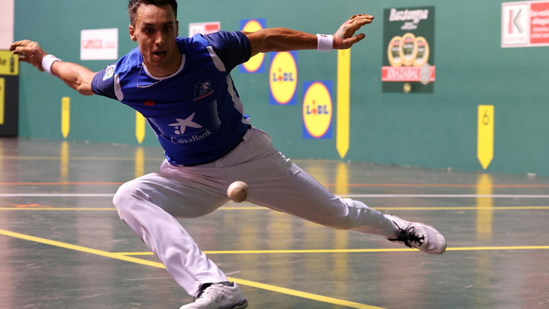 Javier Zabala, en un partido anterior.