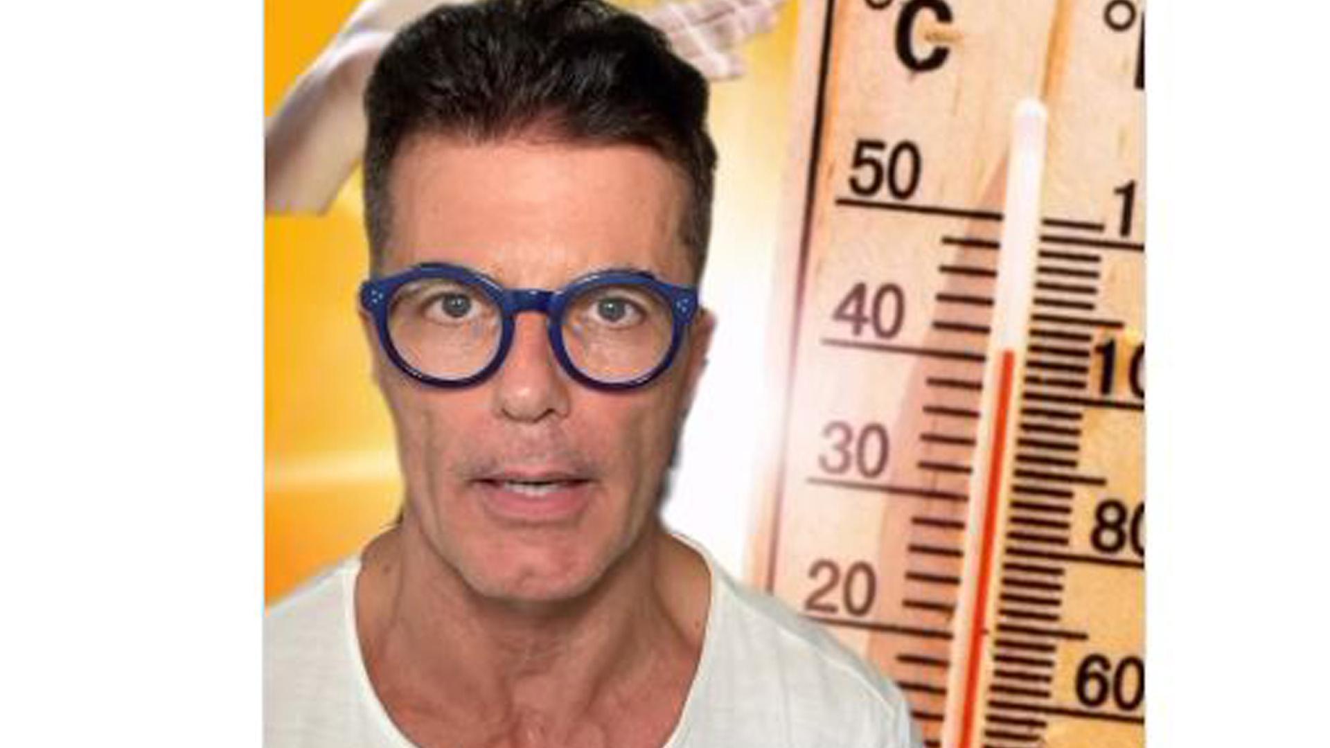 Manuel Viso explica en su cuenta de Instagram que las altas temperaturas pueden afectar al cerebro