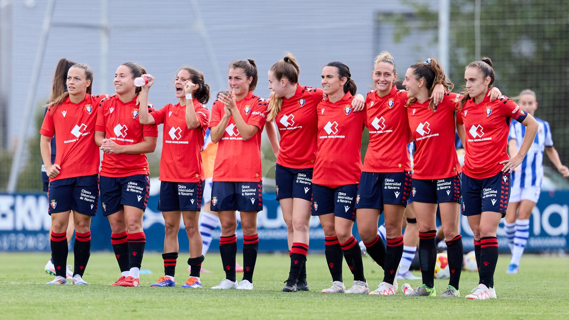 Osasuna femenino, en la Copa Sentimiento