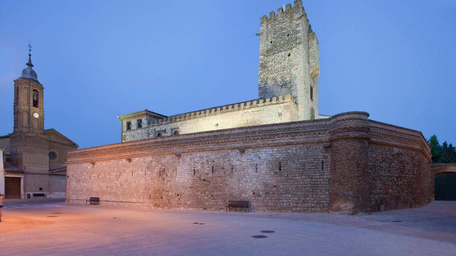 Imagen del castillo de Cortes, sede del triple evento