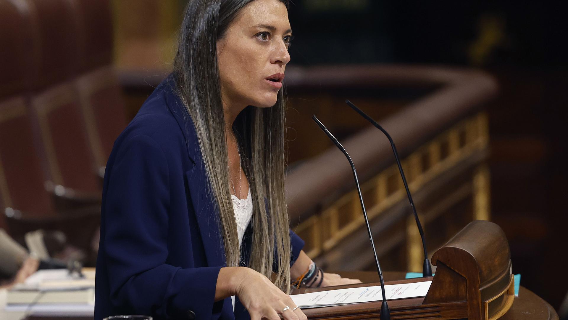 Miriam Nogueras, portavoz de Junts en el Congreso