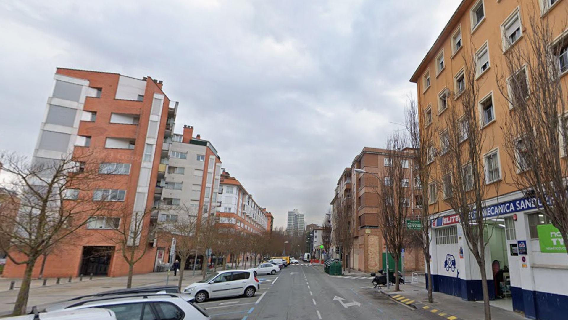 Calle Sanduzelai del barrio de San Jorge