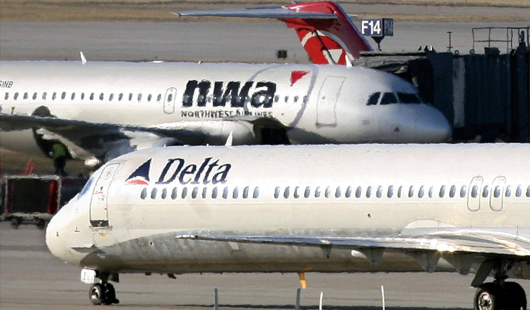 Imagen de archivo de un avión de Delta