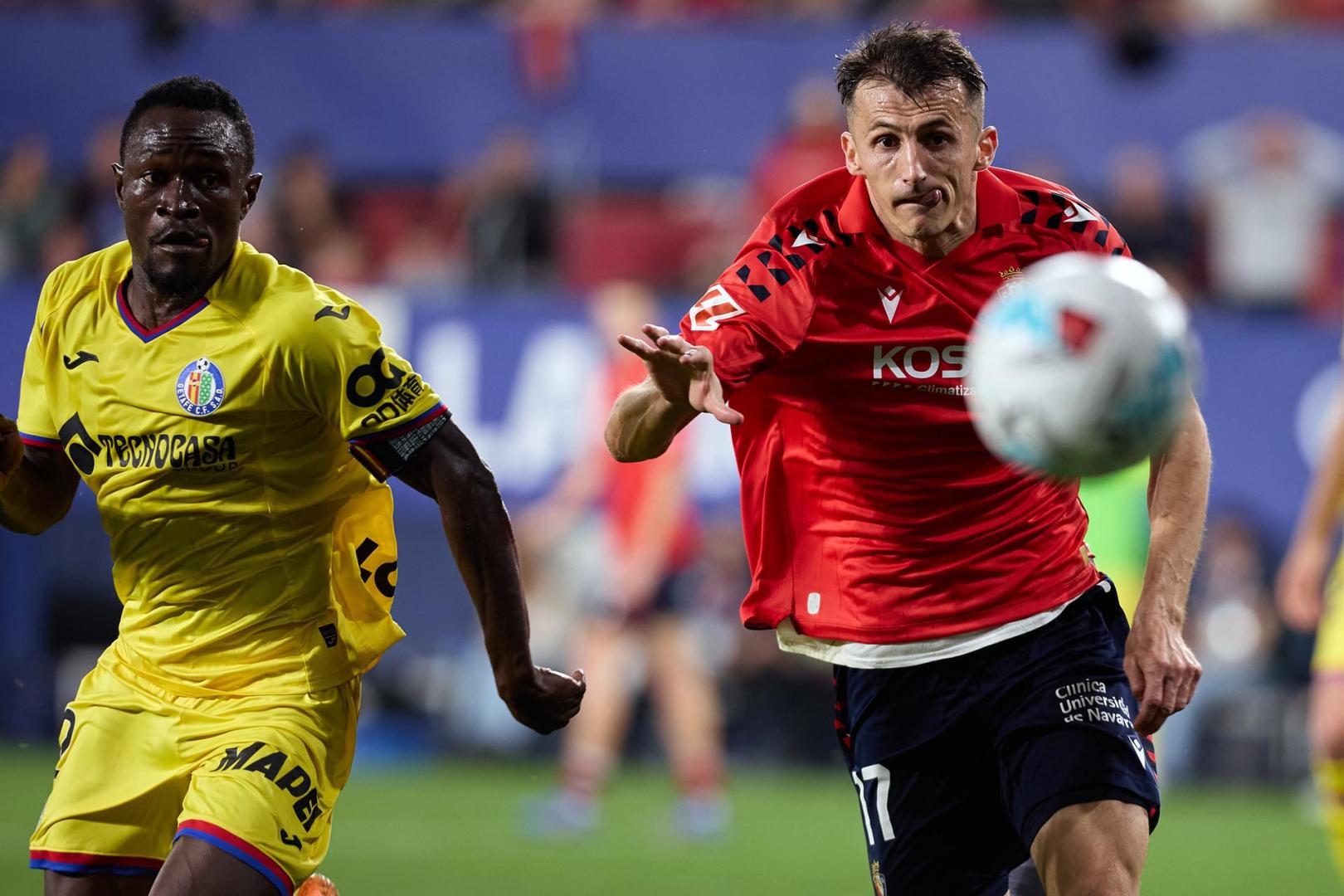 Fotos del partido entre Osasuna y Getafe de la jornada 8./