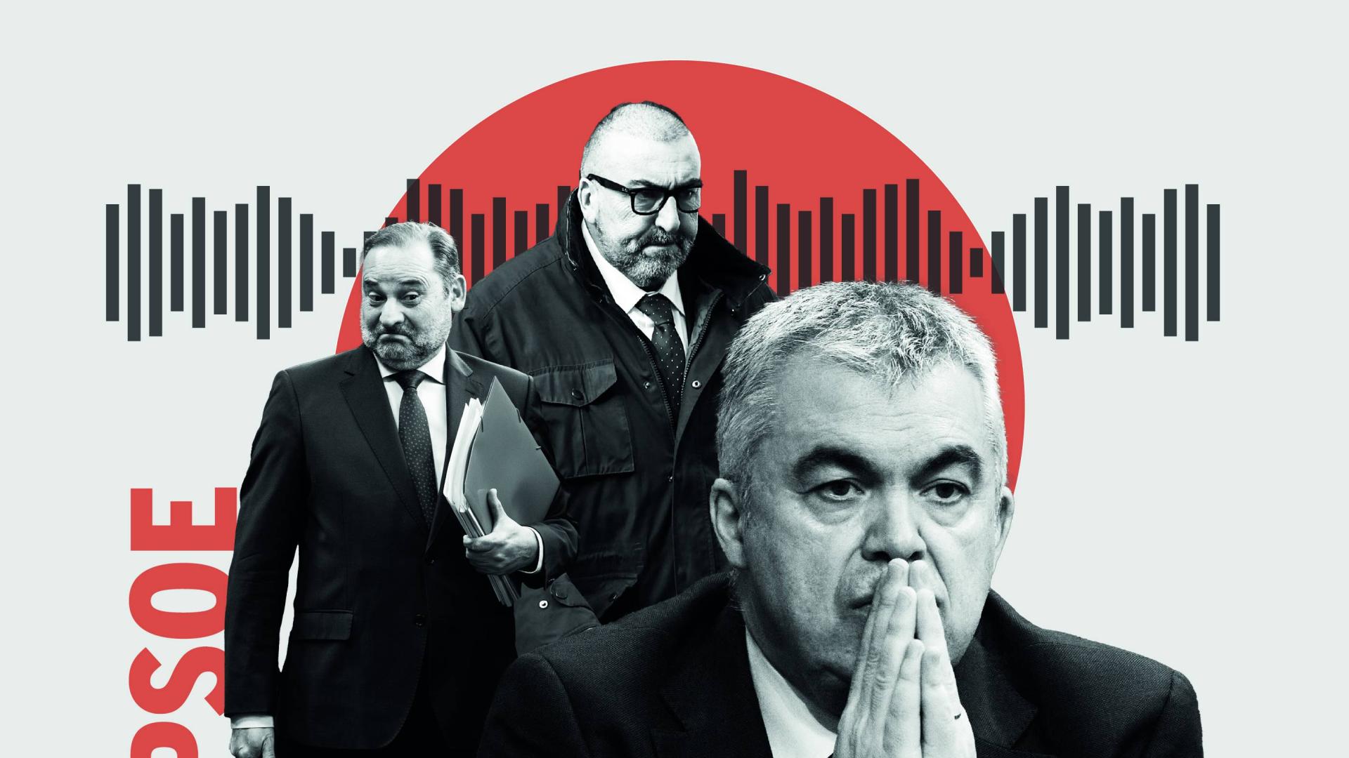 José Luis Ábalos, Koldo García y Santos Cerdán, en el eje de la trama corrupta según la UCO
