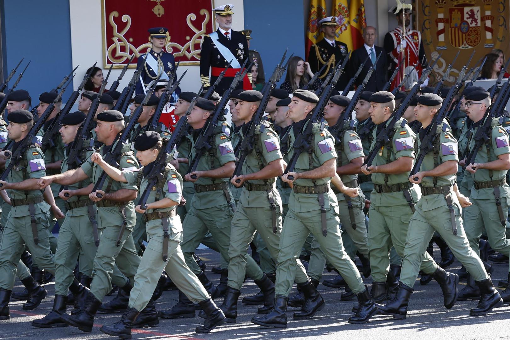 Fotos del desfile militar del Día de la Fiesta Nacional en Madrid