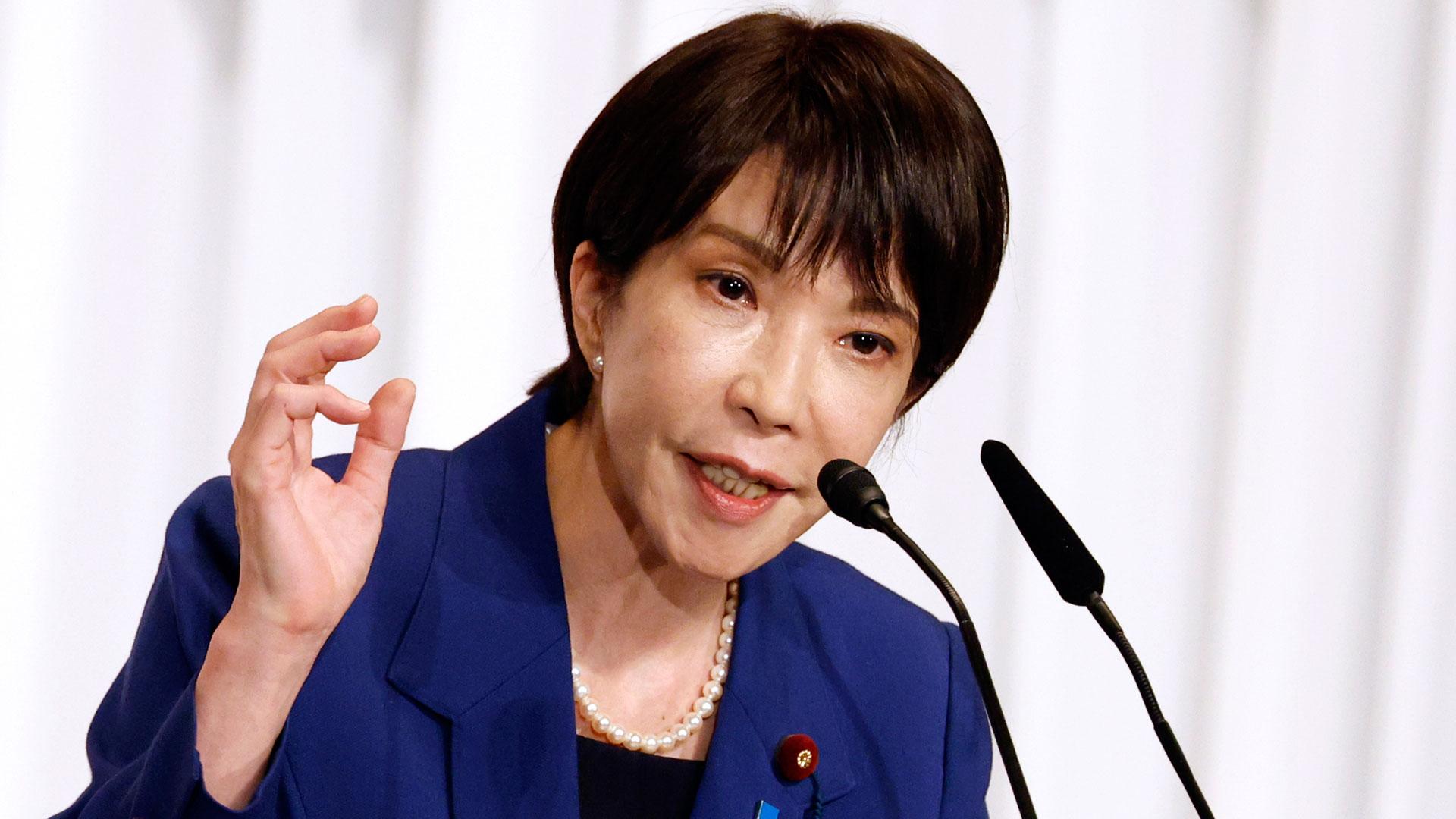 Sanae Takaichi es la primera mujer en ser primera ministra de Japón