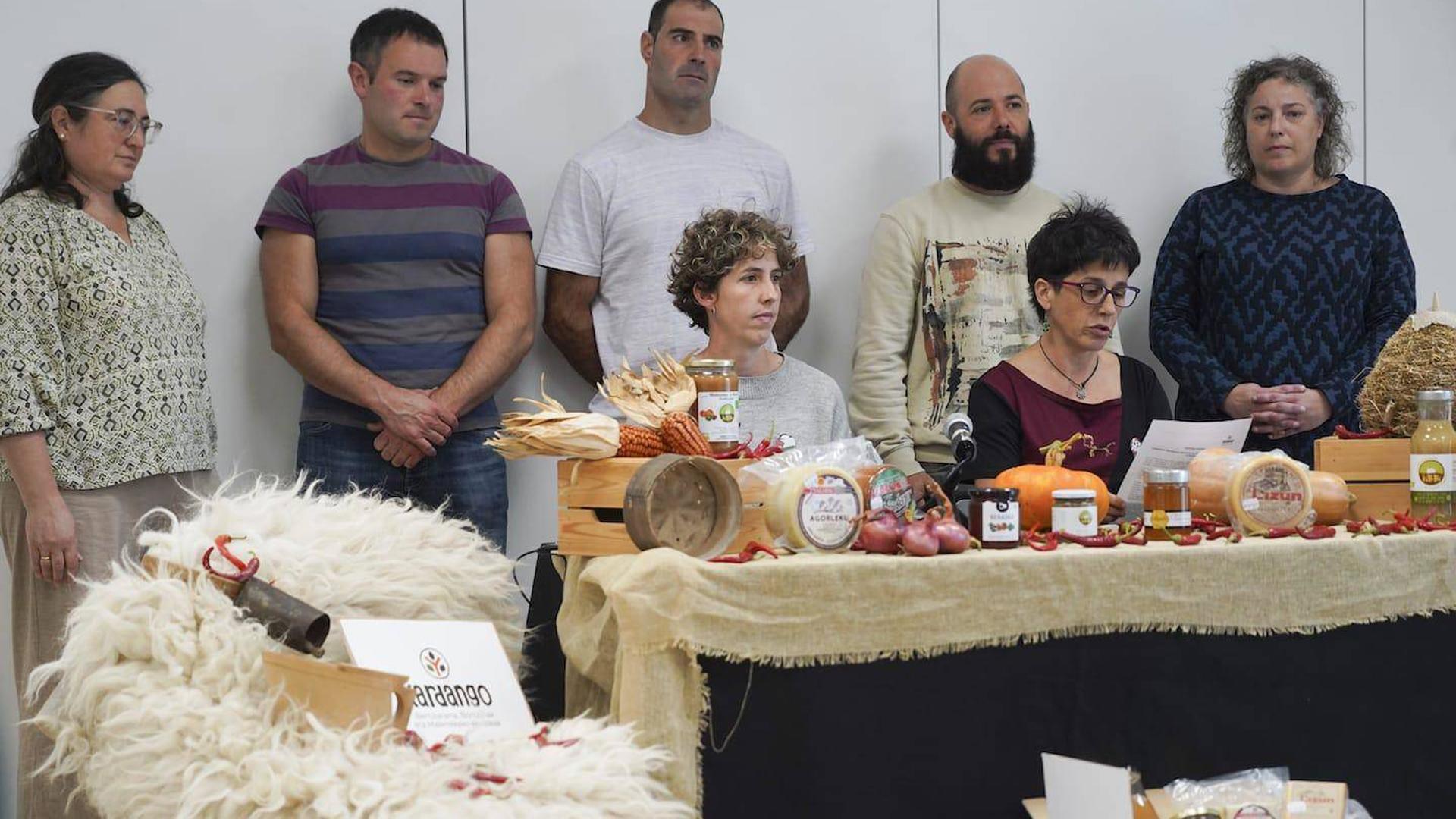 Integrantes de la nueva asociación 'Xardango', durante su presentación