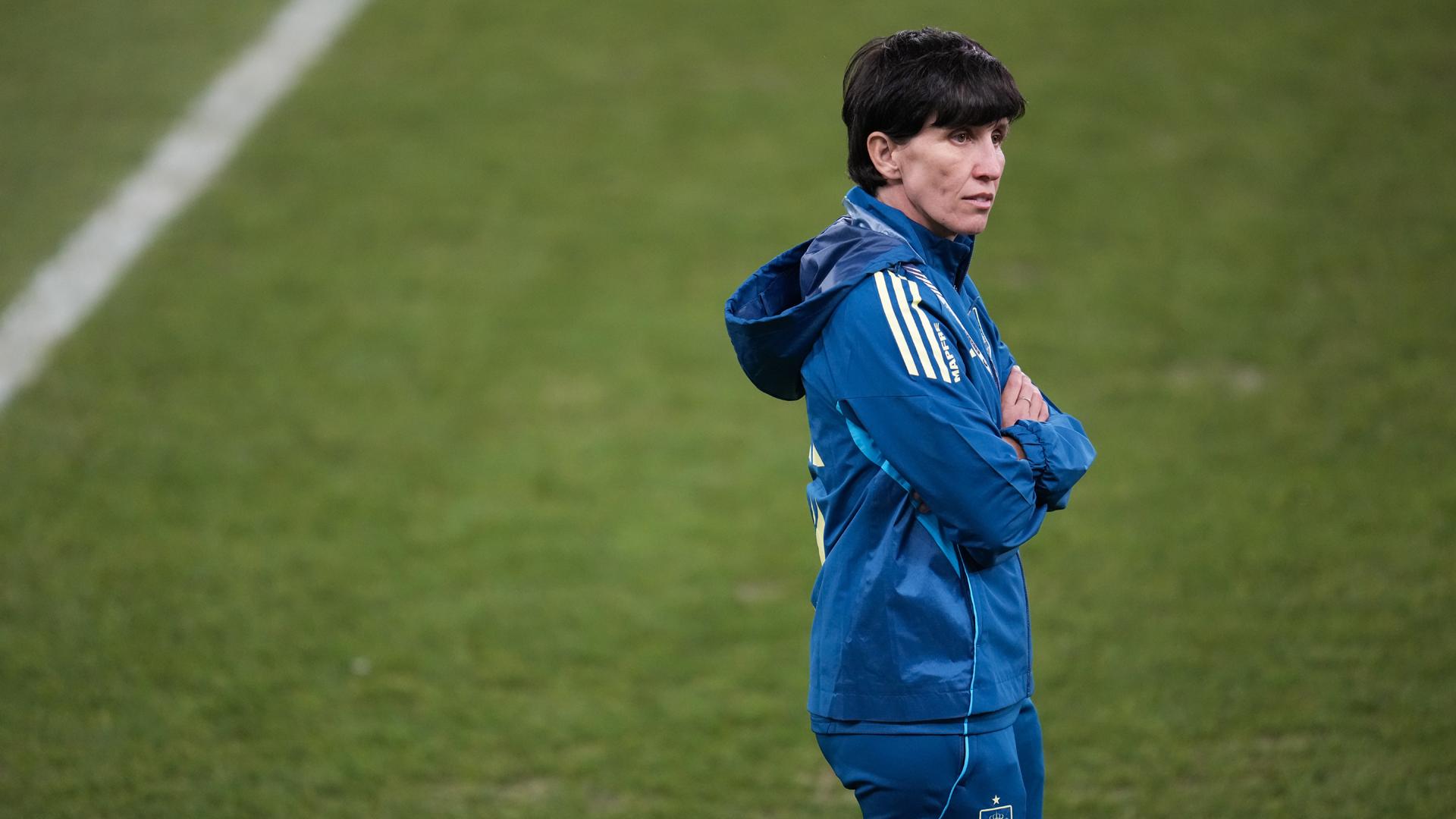Sonia Bermúdez, seleccionadora del combinado nacional femenino de fútbol