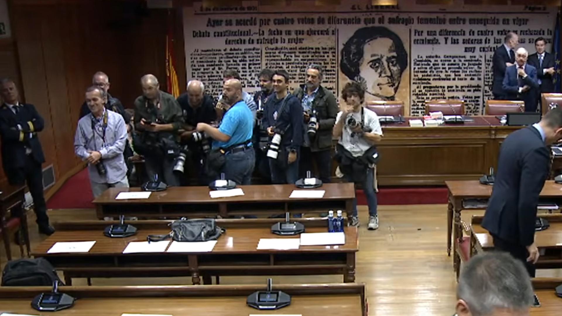 Medios de comunicación en el Senado