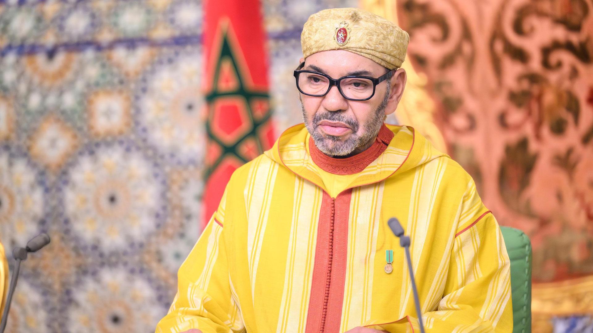 El rey de Marruecos Mohamed VI