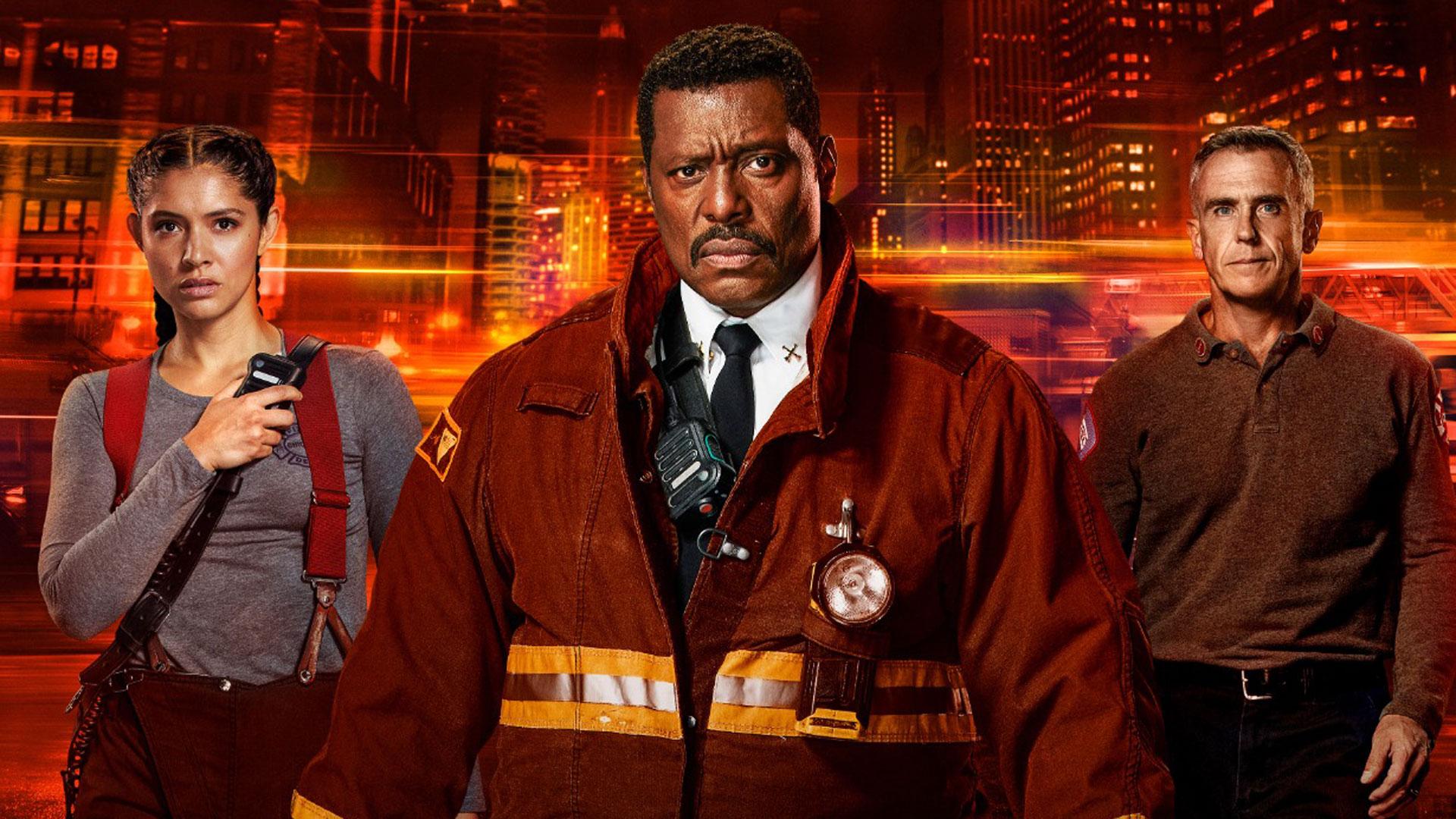 Algunos de los personajes de la serie 'Chicago Fire'