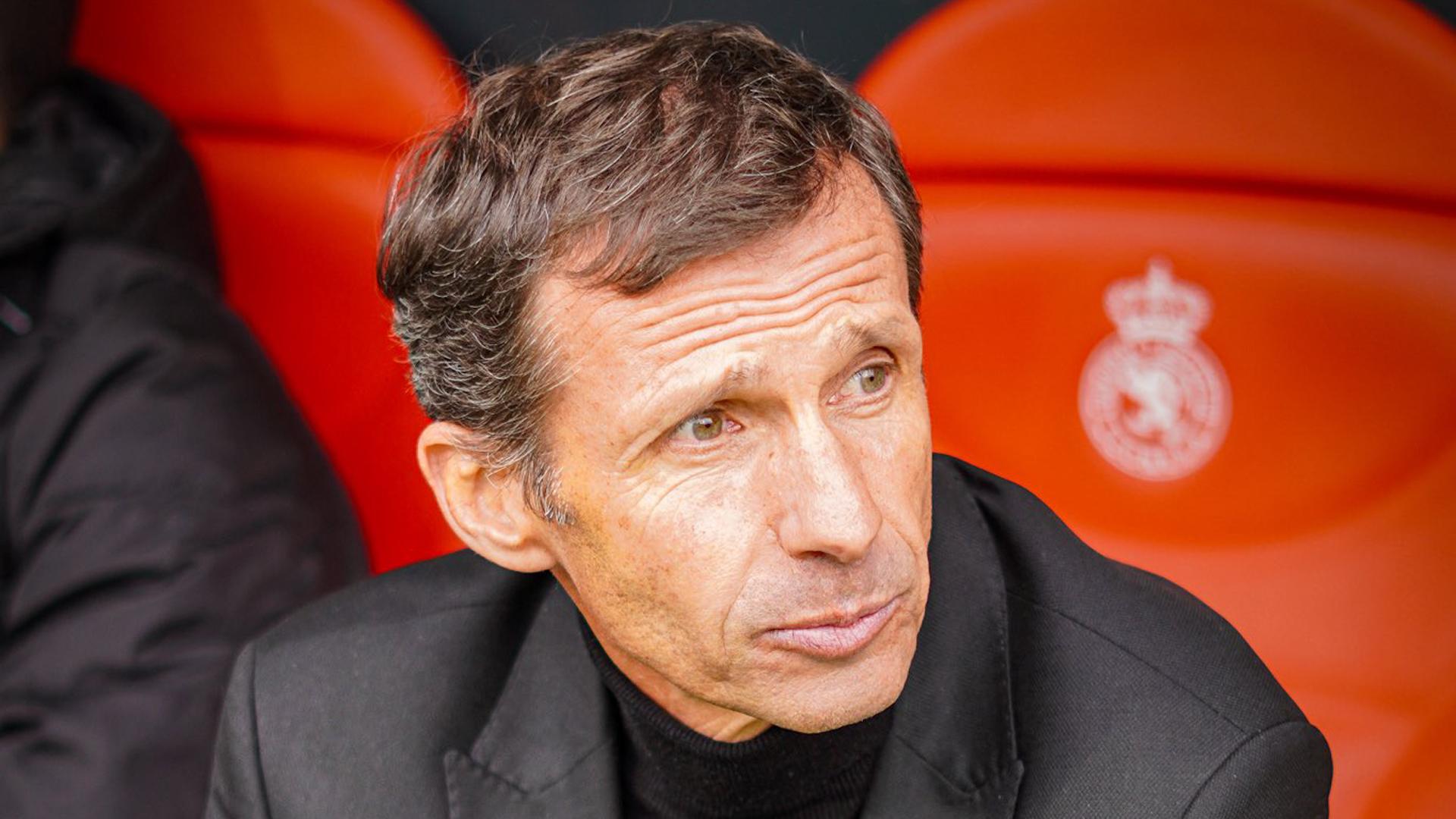 José Ángel "Cuco" Ziganda, entrenador de la Cultural Leonesa